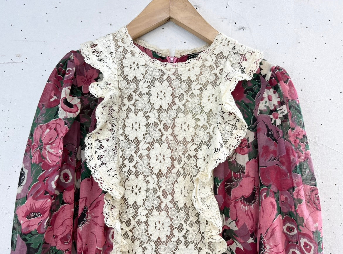 '70s Vintage Dress [E32307]