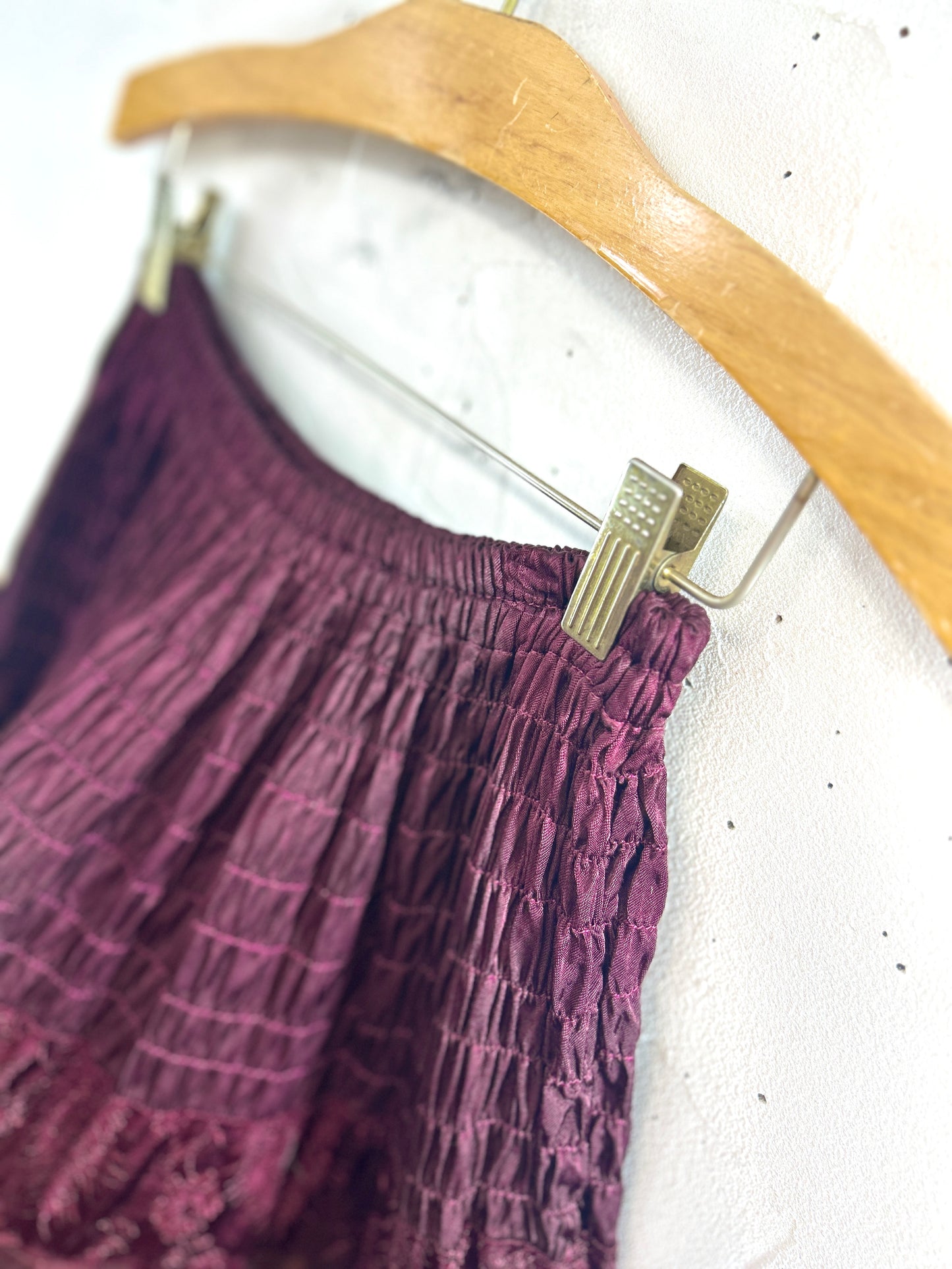 Vintage Tired Skirt Made in Poland [A31251]