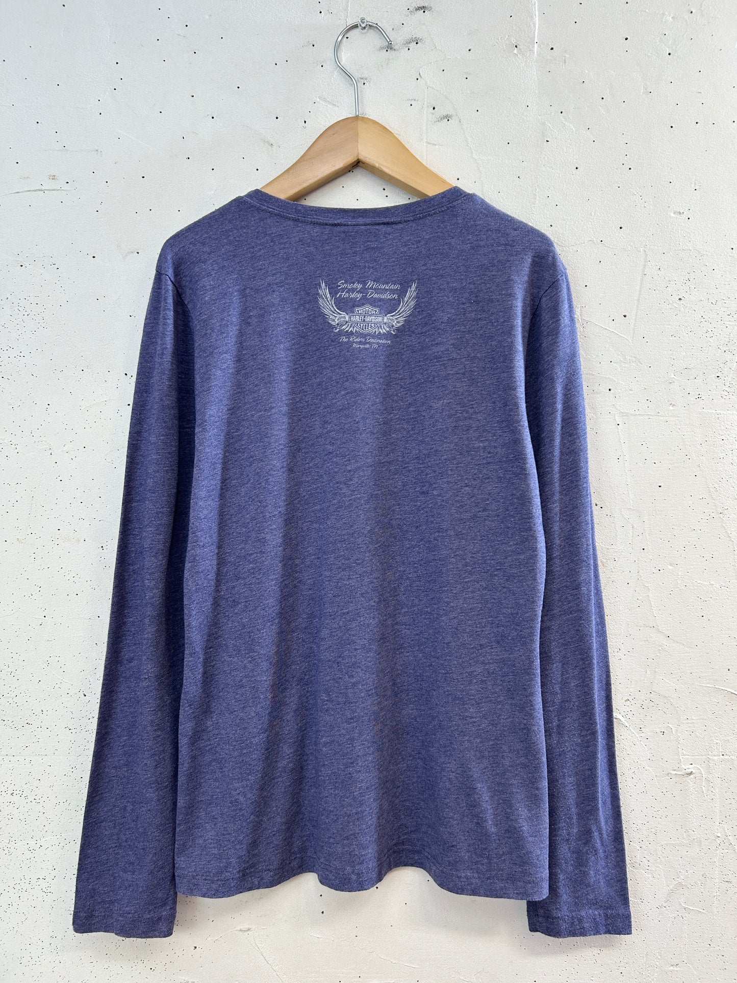 Vintage Long Sleeve Shirt 〜Harley Davidson〜 [H33516]