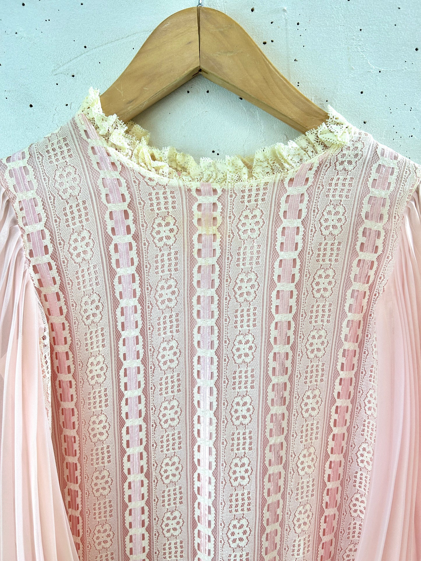 60s Vintage Lace Top [H33368]