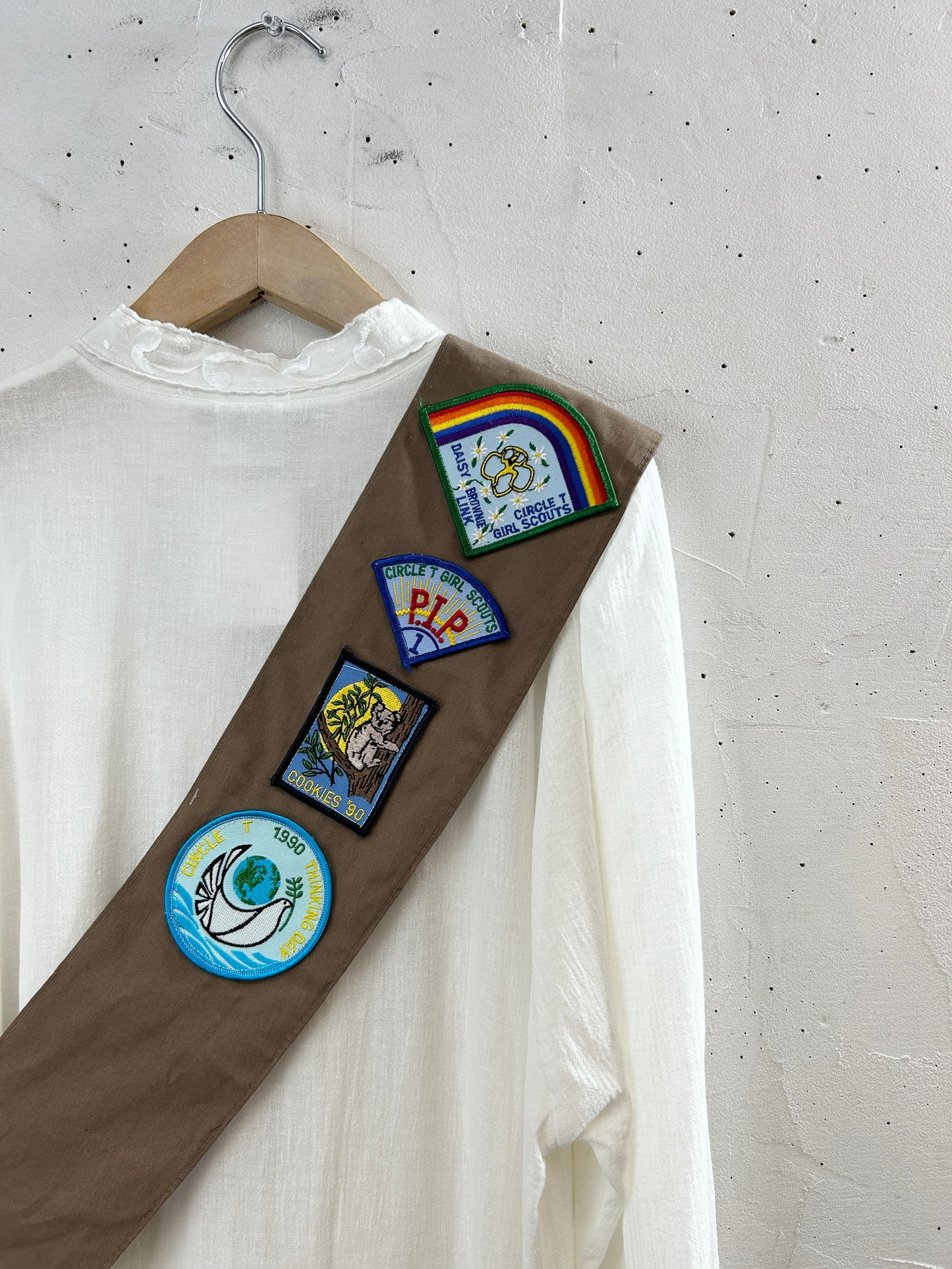 Vintage Girl Scout Sash [I30230]