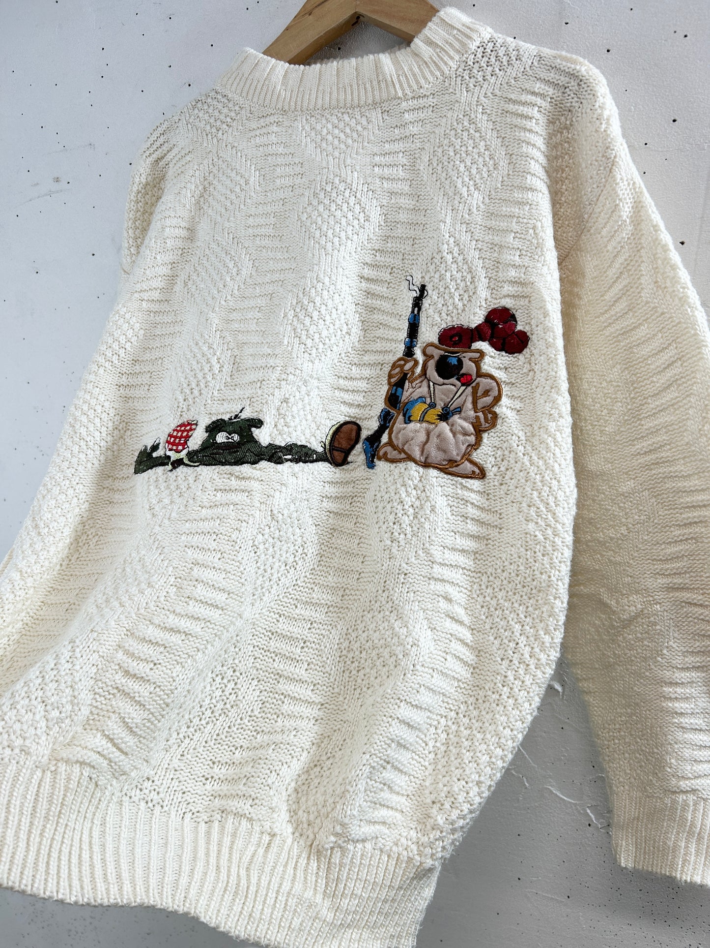 Vintage Knit Sweater [A31232]