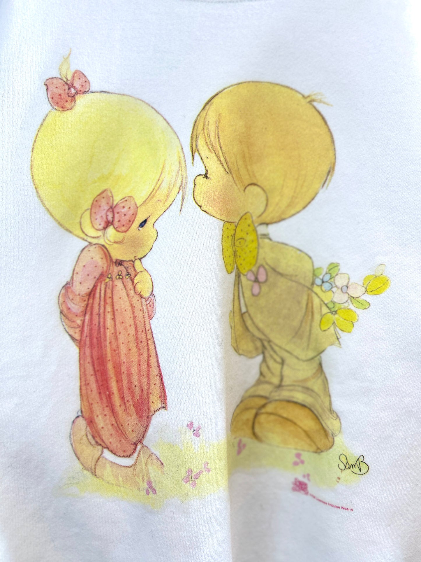 Vintage Precious Moments Sweat MADE IN USA [A31381]