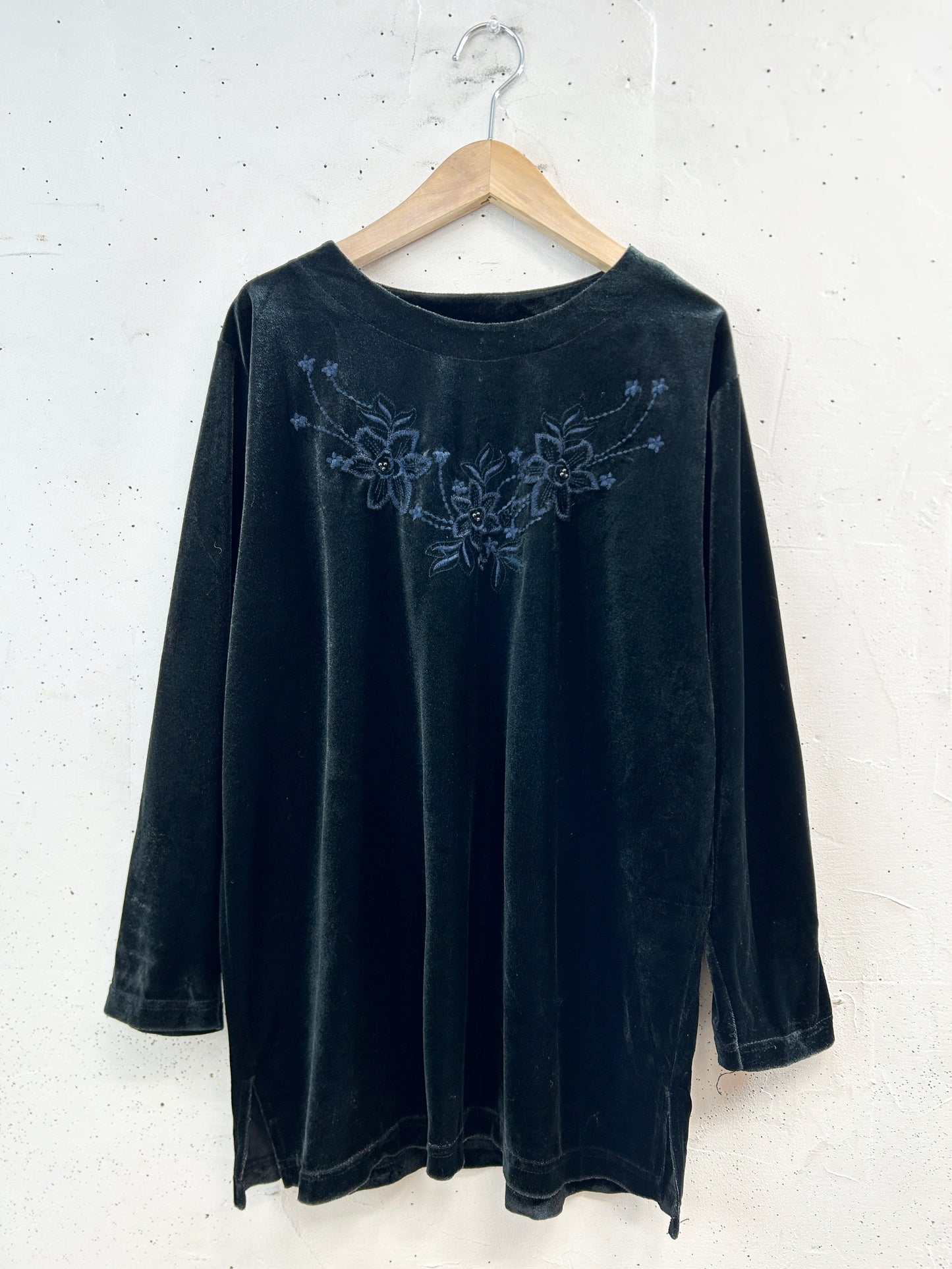 Vintage Velour Tops [L31098]