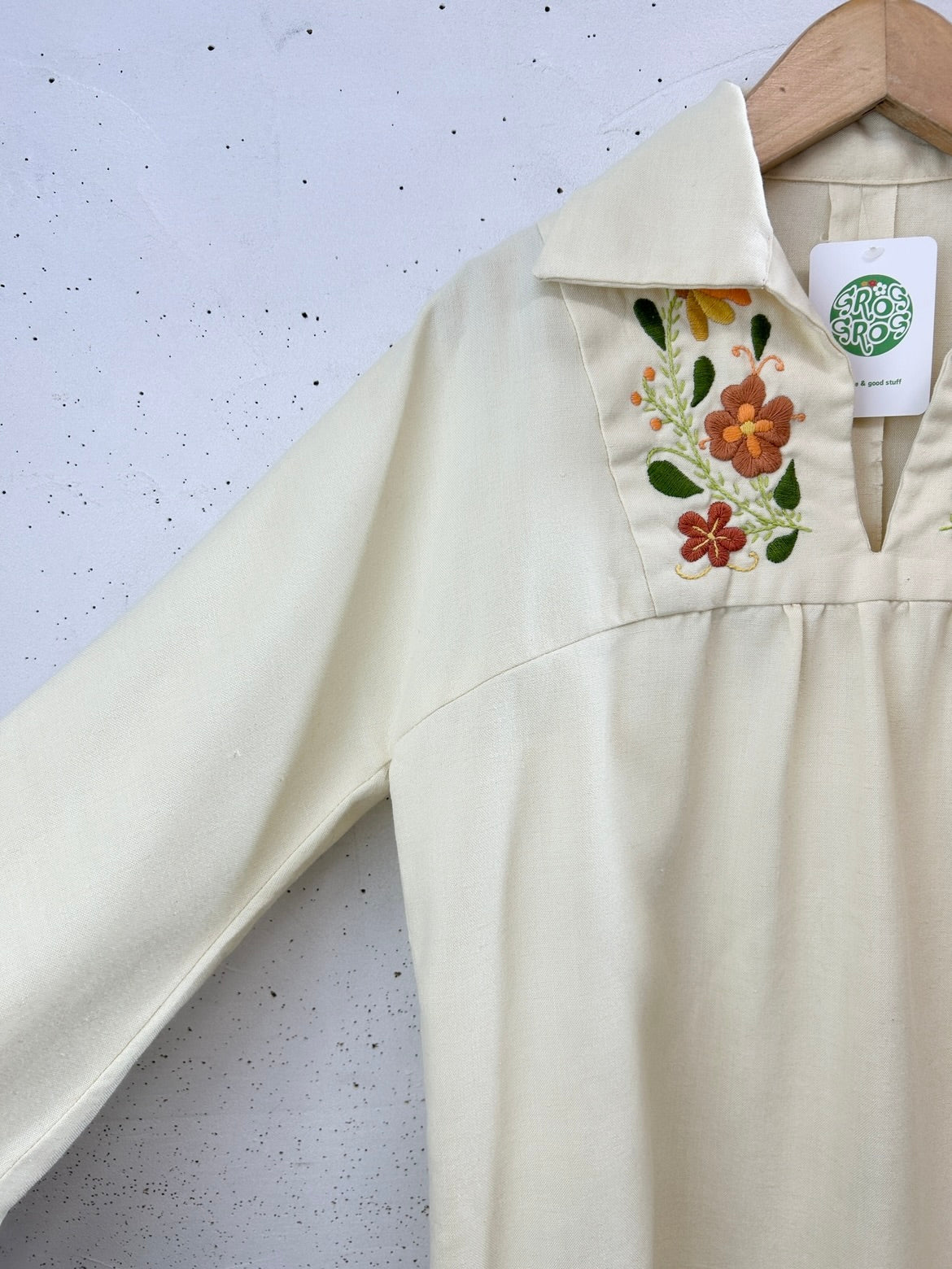 Vintage Embroidery Tunic [D32118]