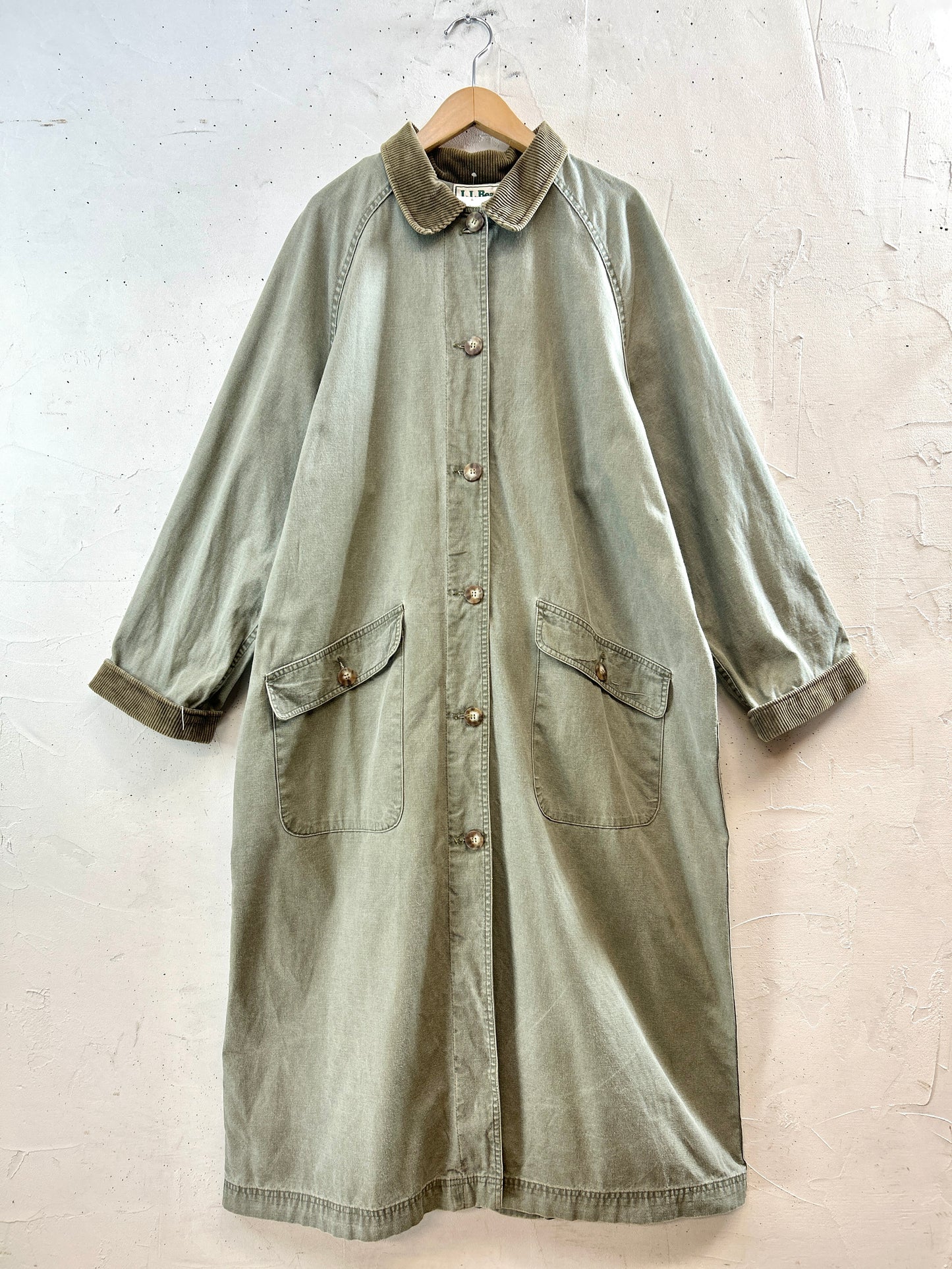 Vintage Duster Coat 〜L.L.Bean〜 MADE IN USA [K30770]