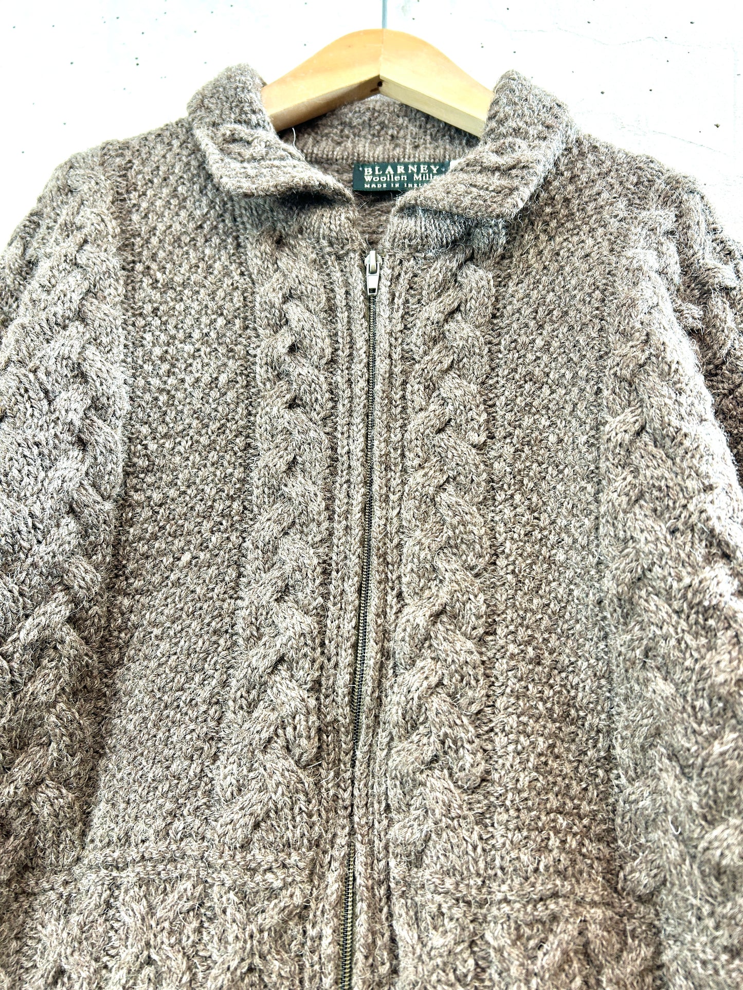 Vintage Knit Cardigan MADE IN IRELAND [K30885]