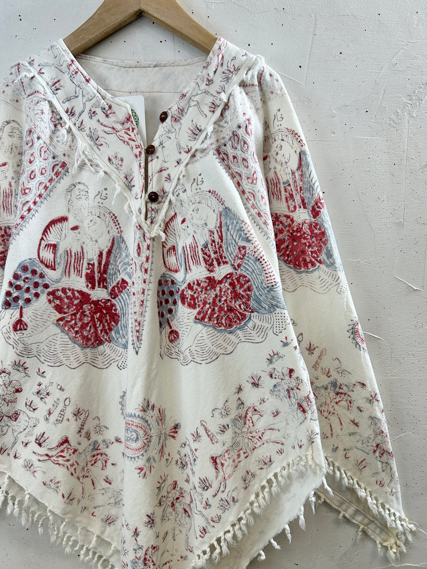 Vintage Cotton Tops Oriental [H30947]