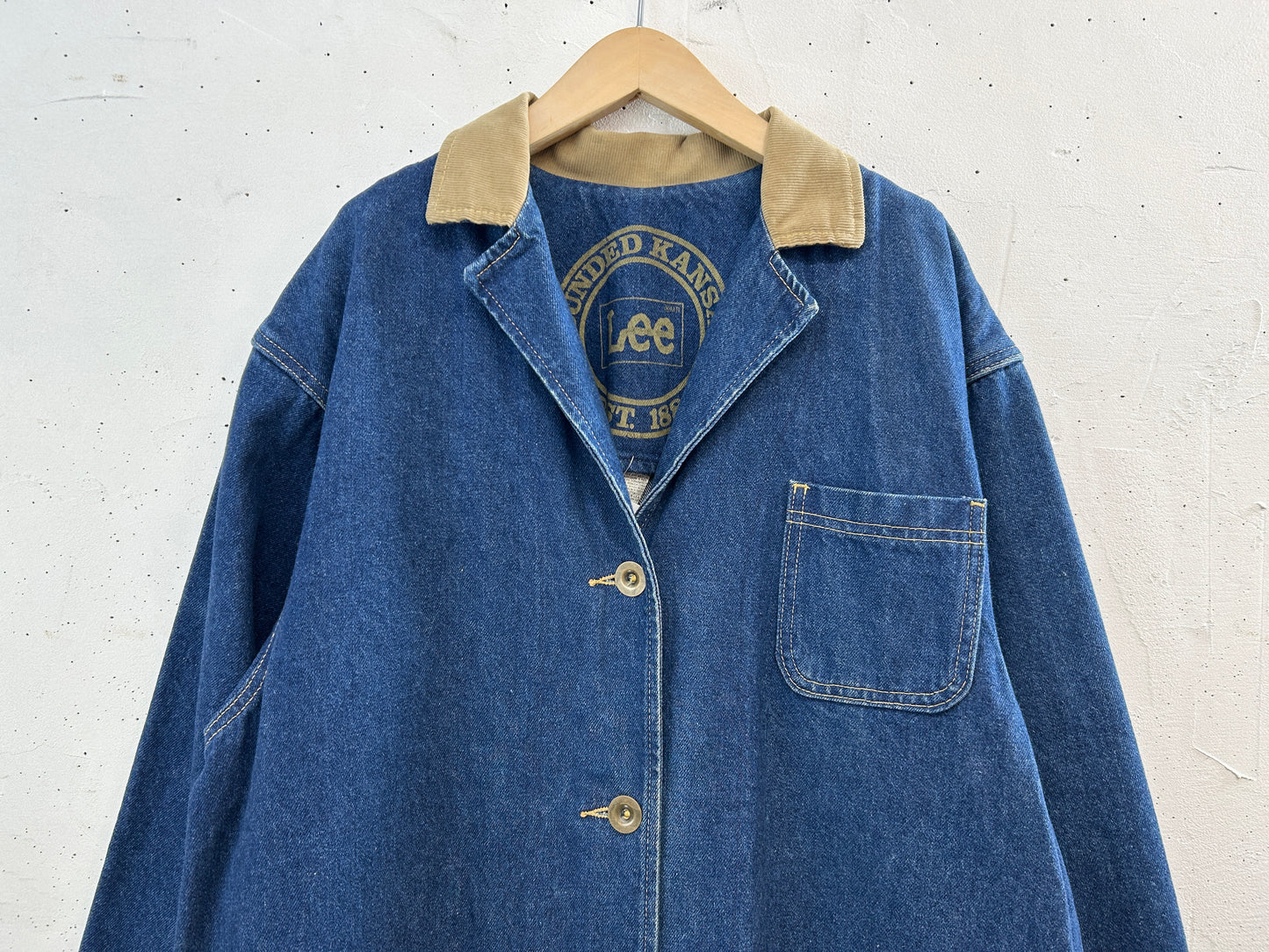 Vintage Denim Coat 〜Lee〜 [L31040]