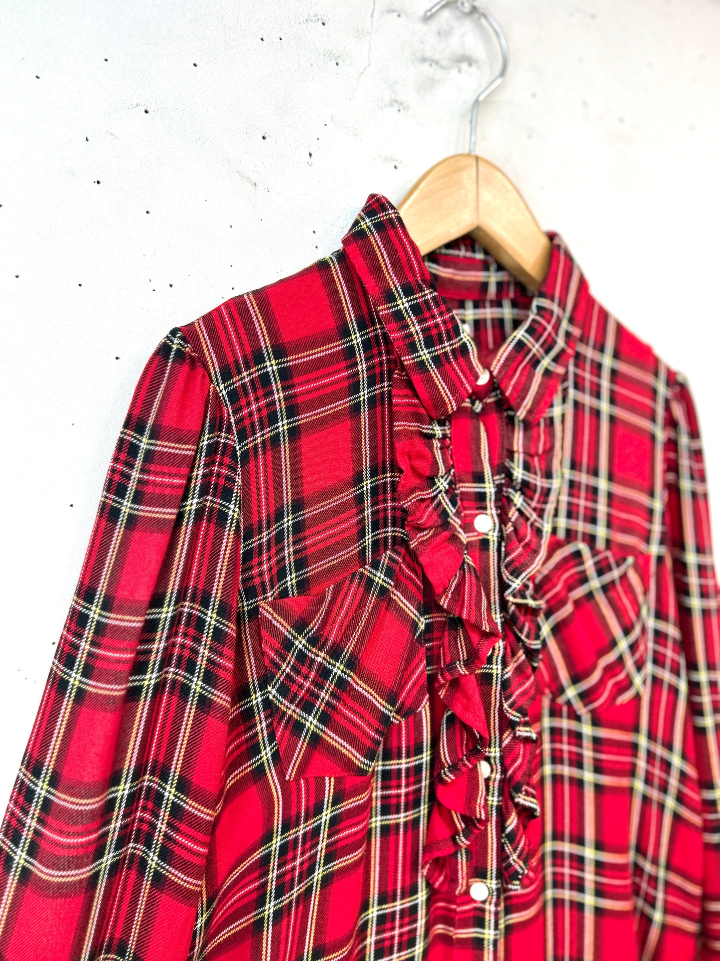 Vintage Frill Blouse  [L31090]