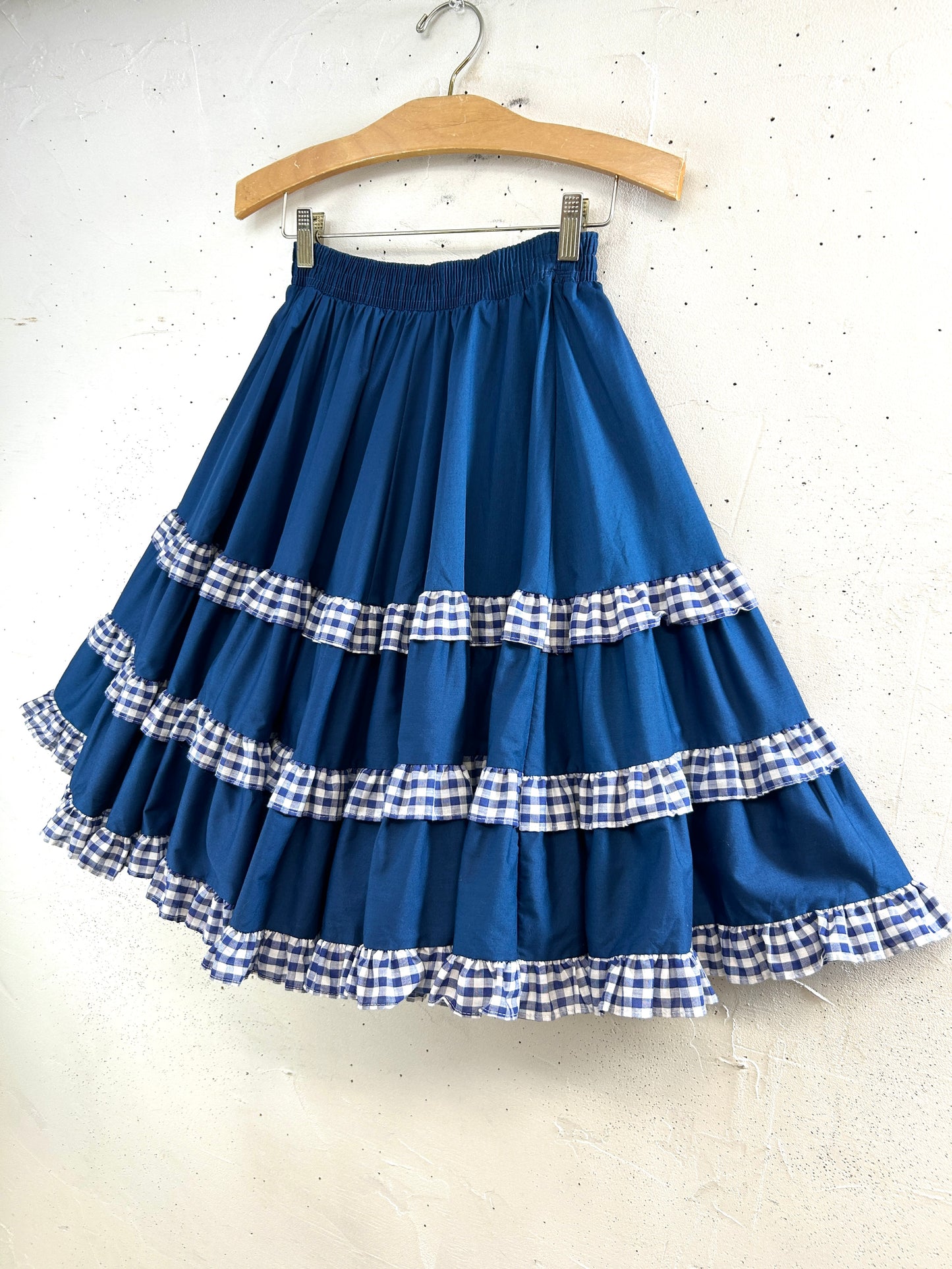 Vintage Tiered Skirt MADE IN USA [F32848]