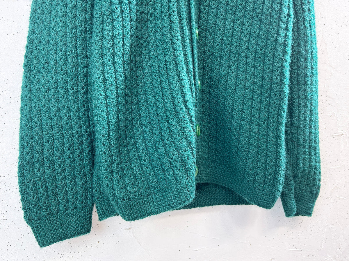 Vintage Hand Knit Cardigan [J34108]