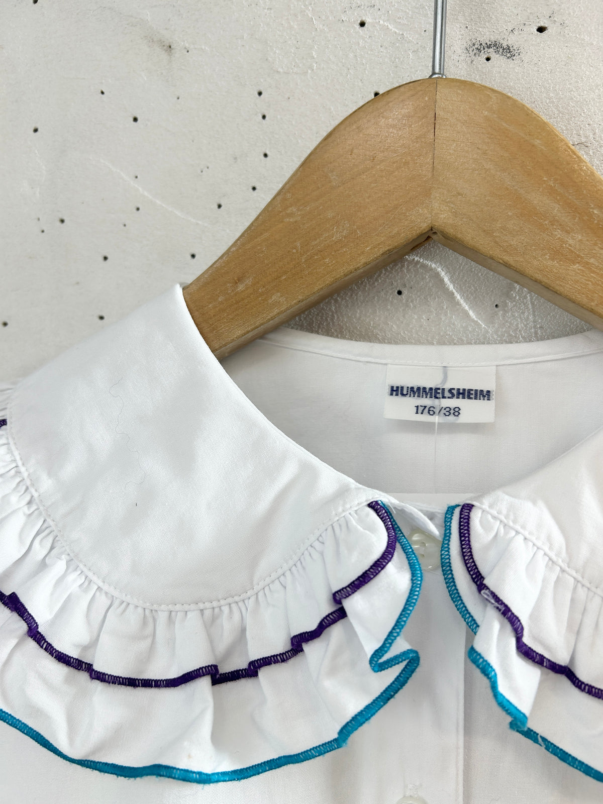 Vintage White Blouse [I33985]