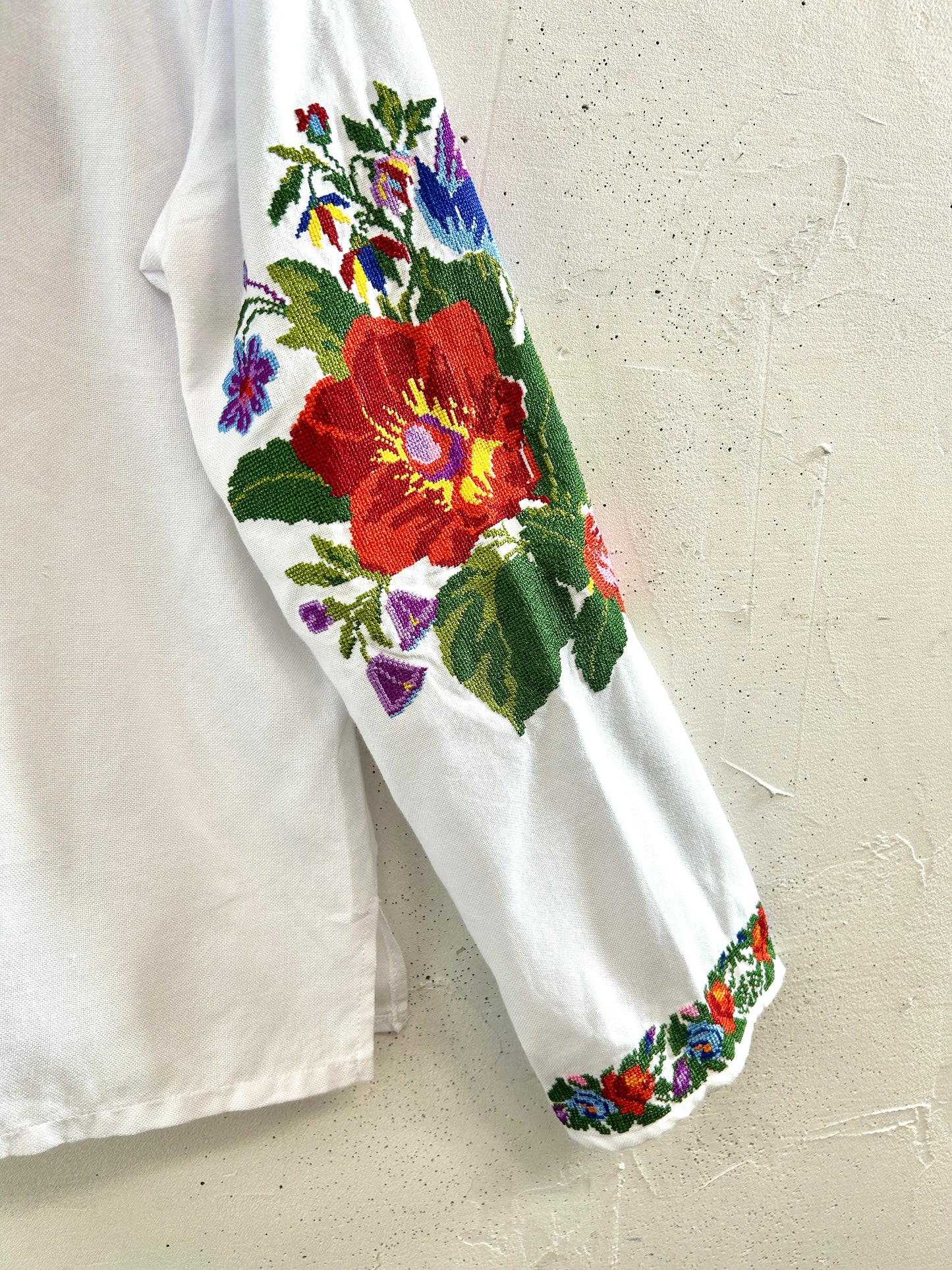 Vintage Embroidery Blouse [G33157]