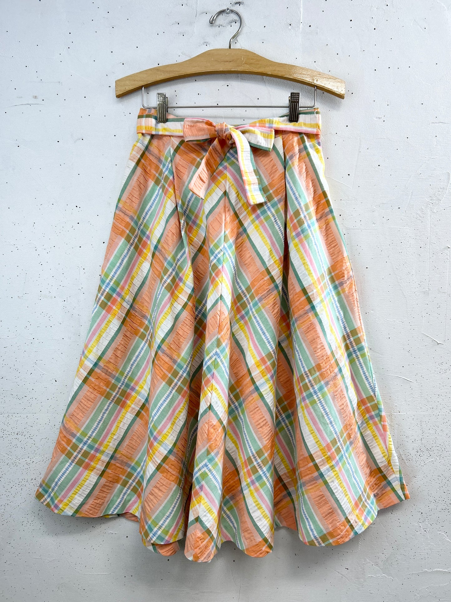 Vintage Check Skirt 〜MADE IN USA〜 [B31492]