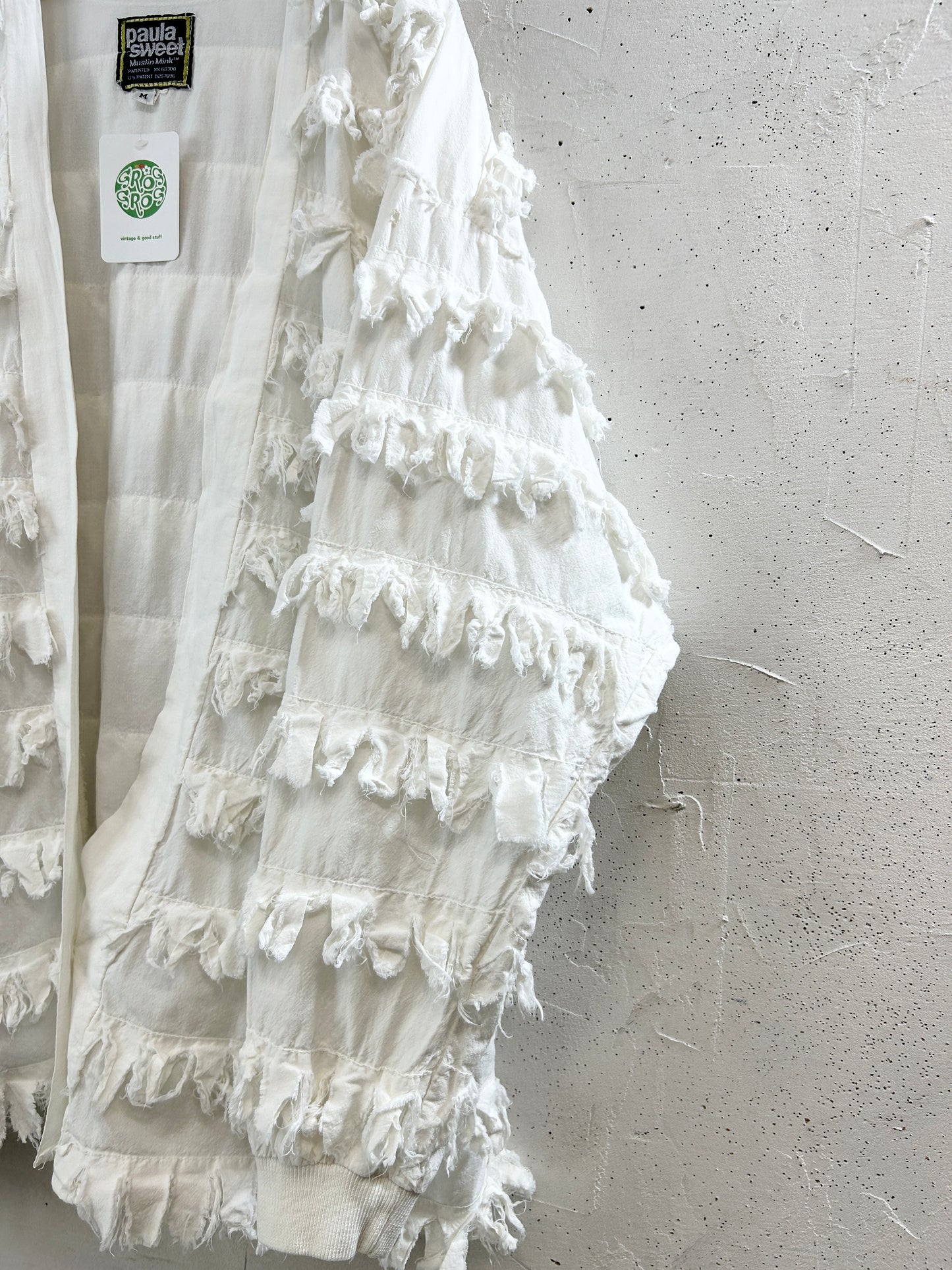 Vintage Fringe Jacket 〜paula sweet〜 [H33631]