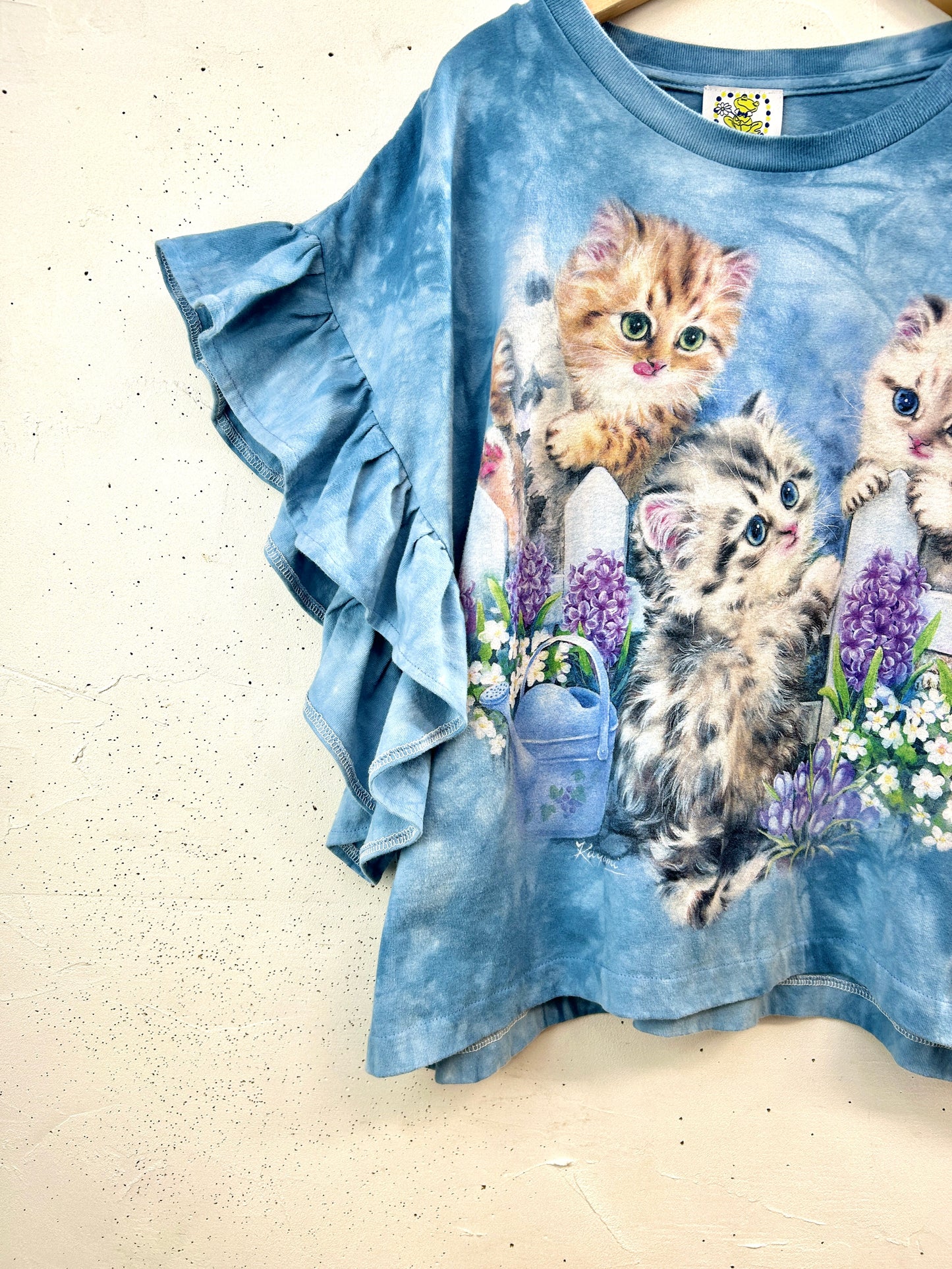 Vintage T Shirt 〜Funny dot CRAZY〜 [E32532]