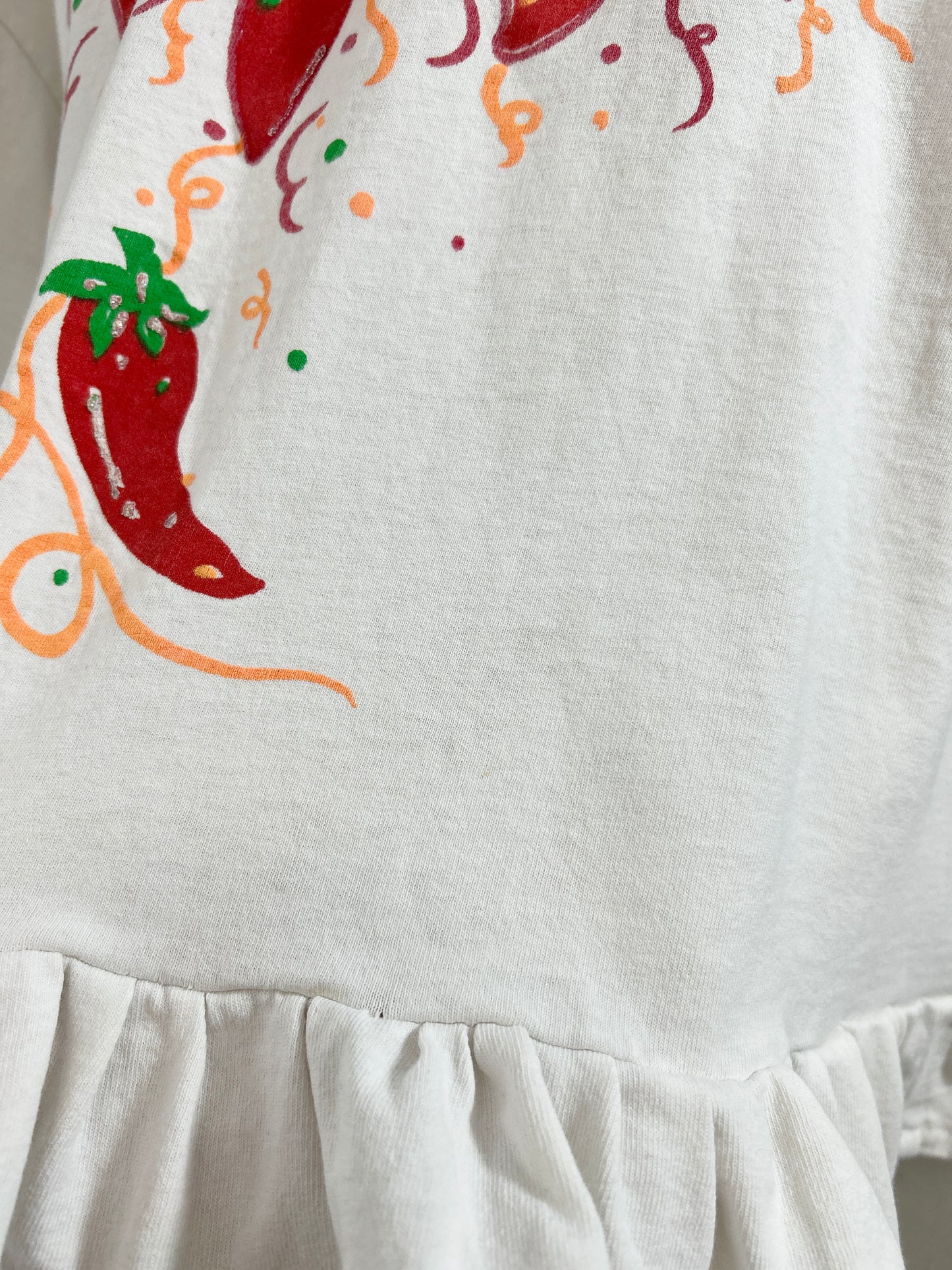 Vintage T Shirt 〜Funny dot CRAZY〜 [F32597]