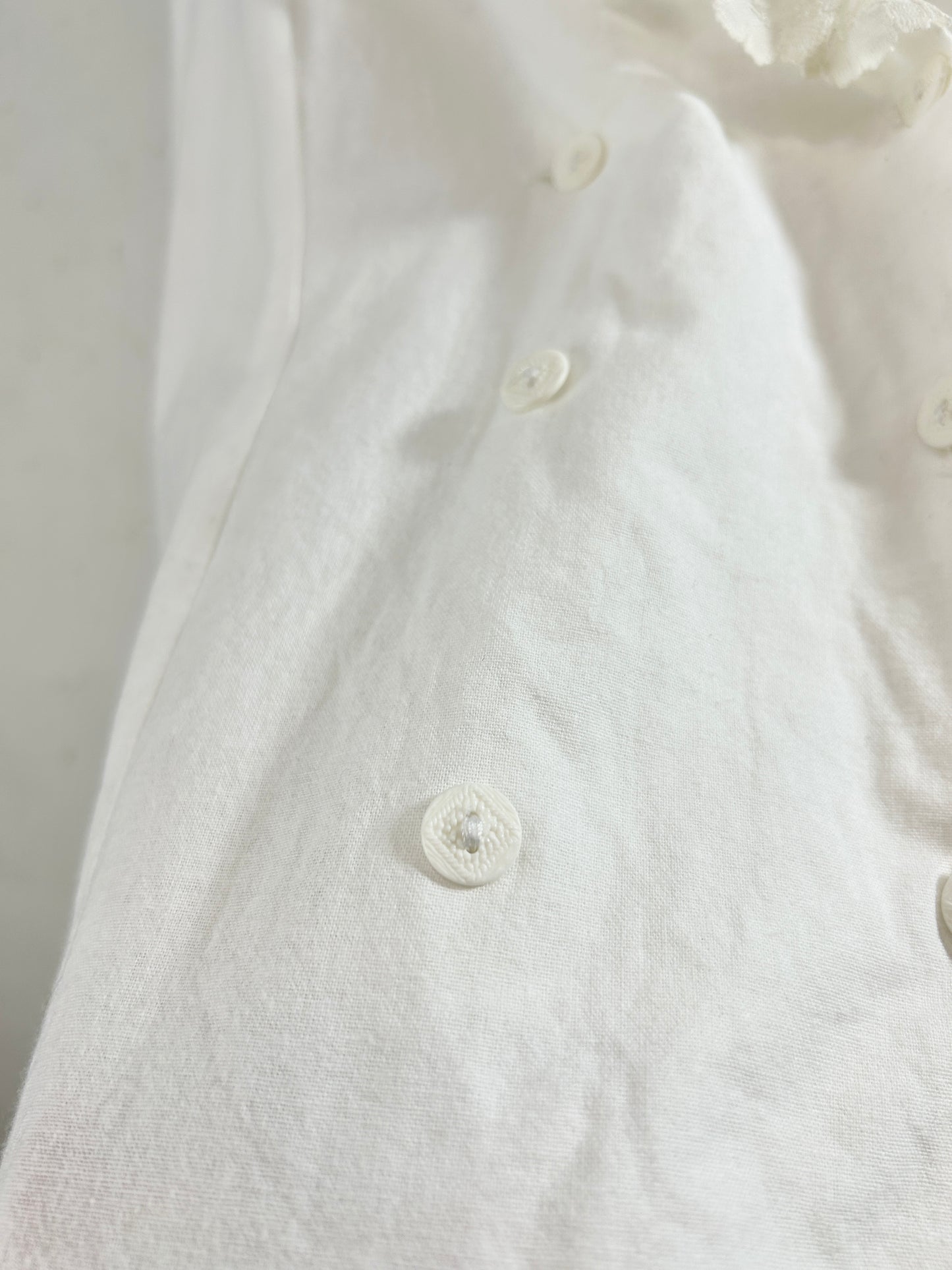 Vintage White Blouse [H30886]