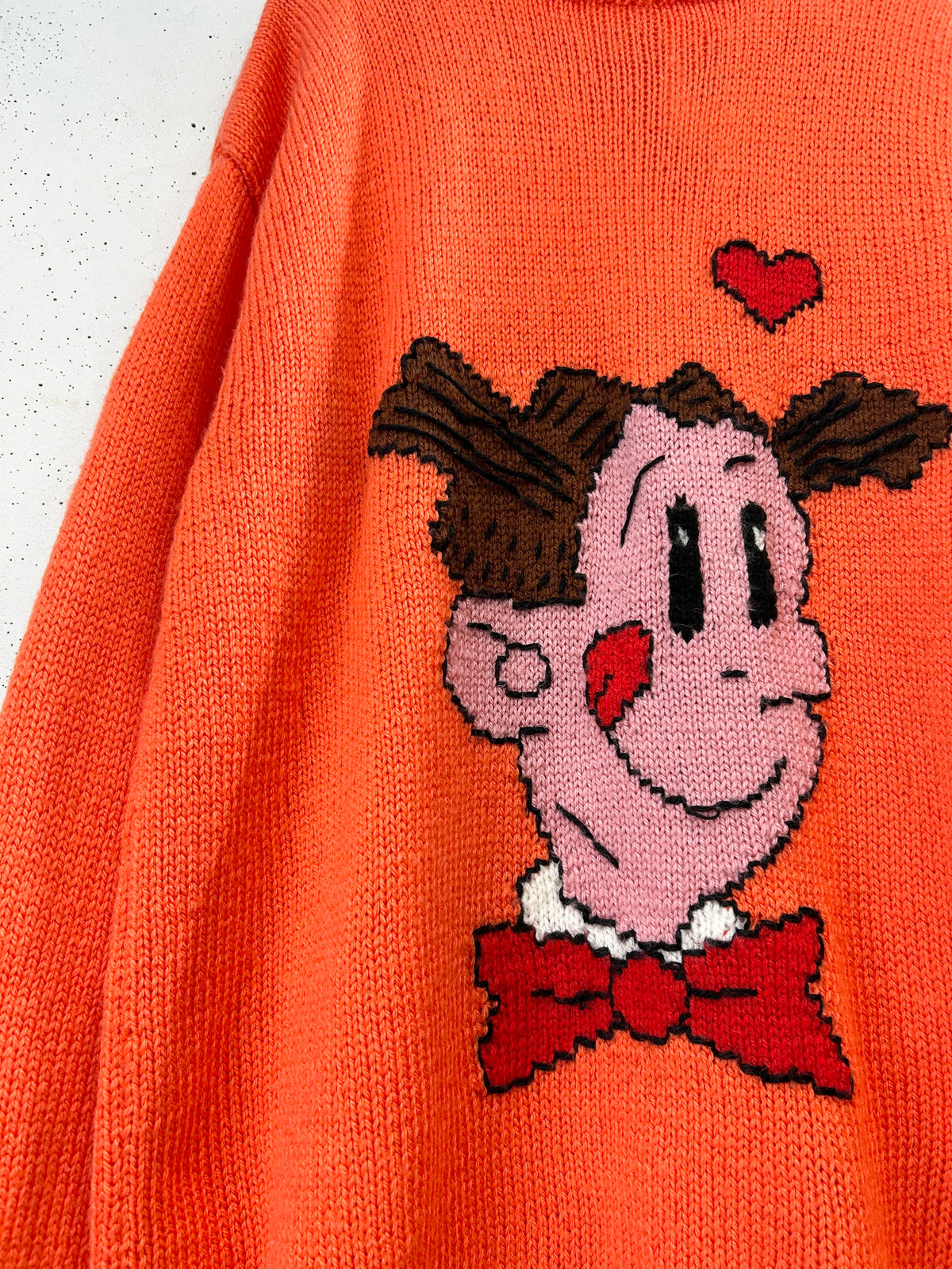 Vintage Hand Knit Sweater [J34081]