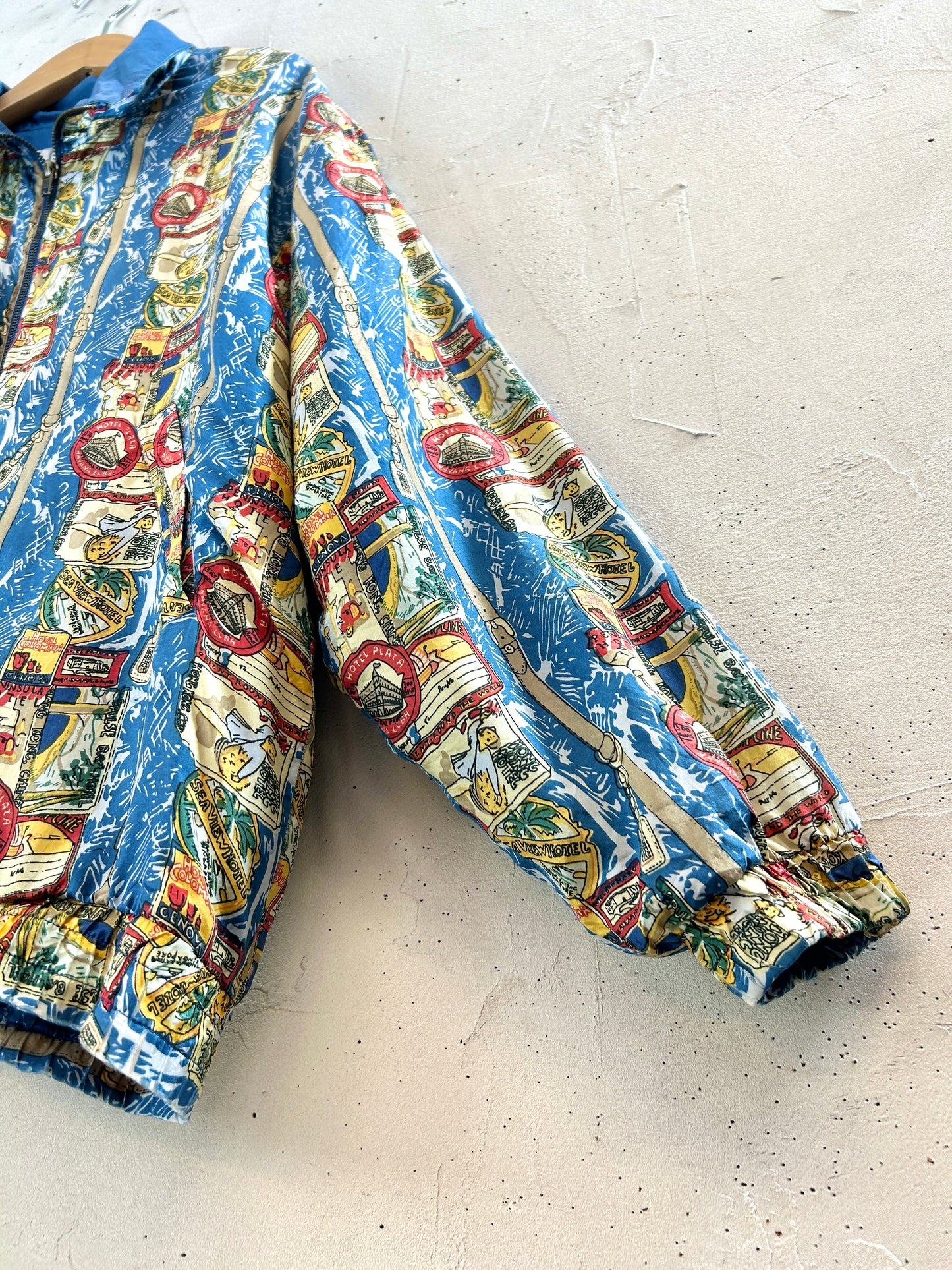 Vintage Silk Blouson [I30252］