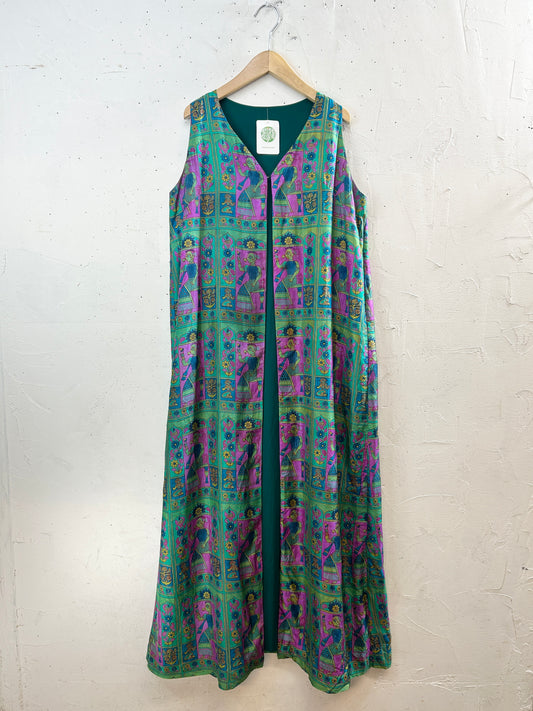 Vintage Long Vest [I30213]