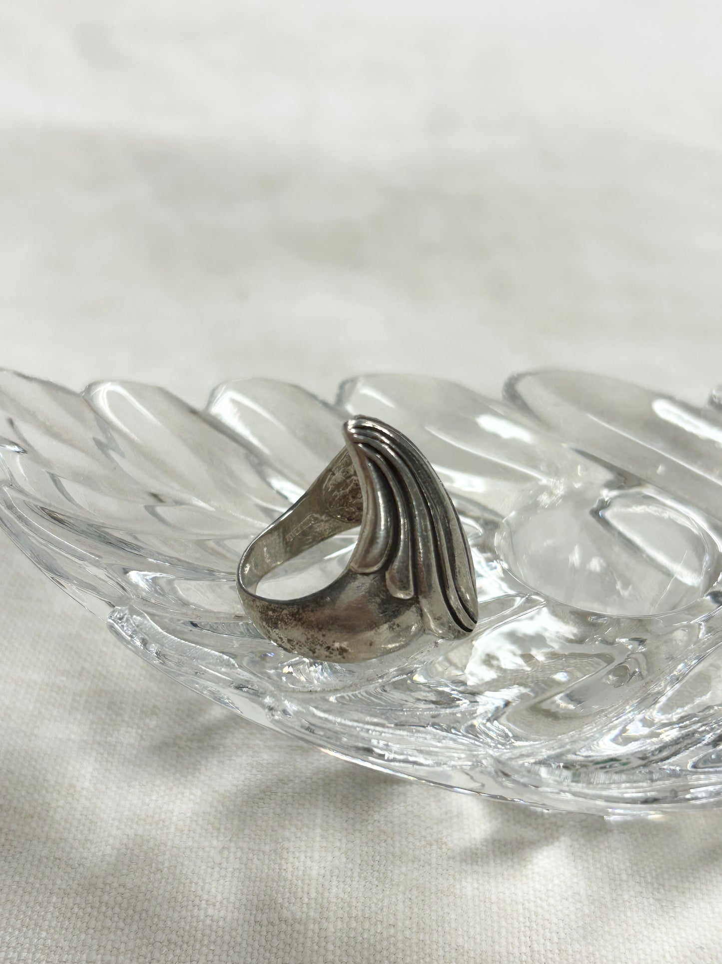 Vintage 925 Silver Ring[J30412]