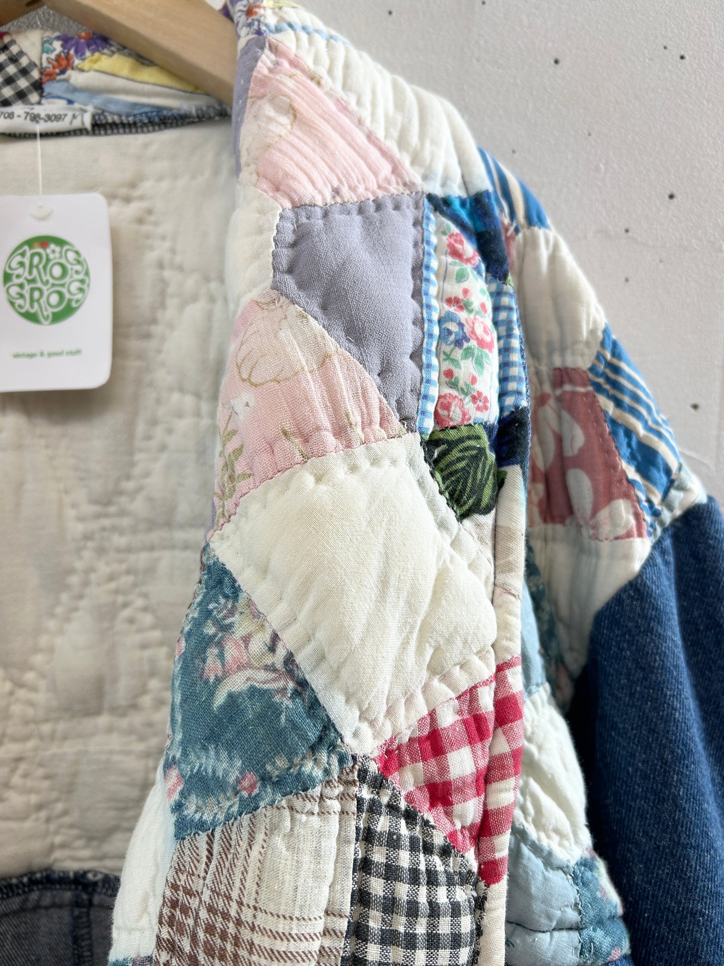 Vintage Denim×Quilt Jacket [K30788]