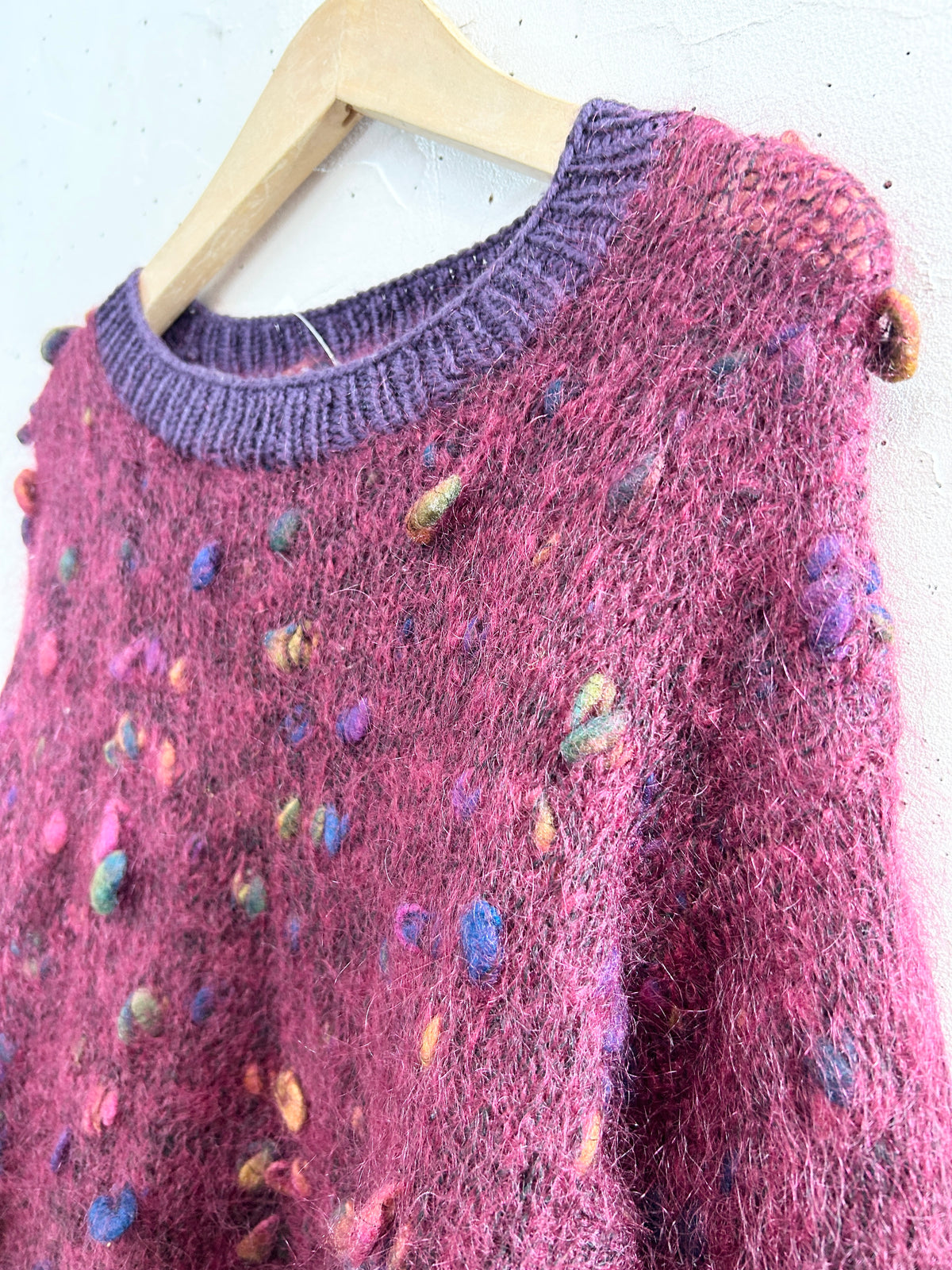 Vintage Mohair Knit Sweater [J32450]
