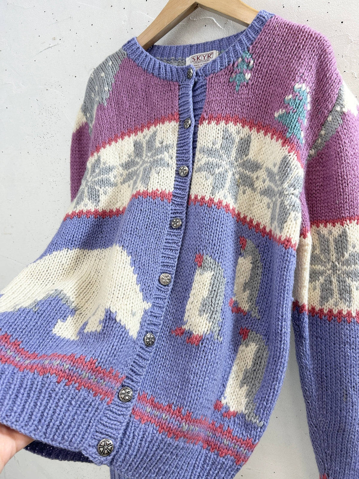 Vintage Knit Cardigan [J34264]