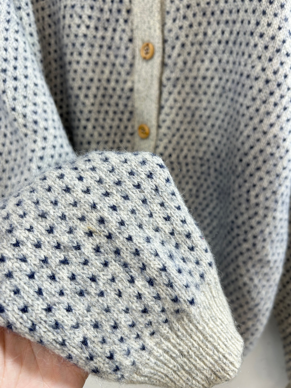 Vintage Knit Cardigan 〜Woolrich〜 [I34036]