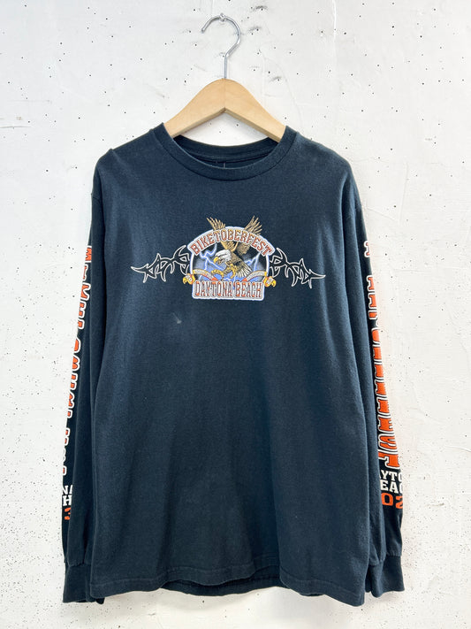 Vintage Long Sleeve Shirt 〜Harley-Davidson〜 [C31779]