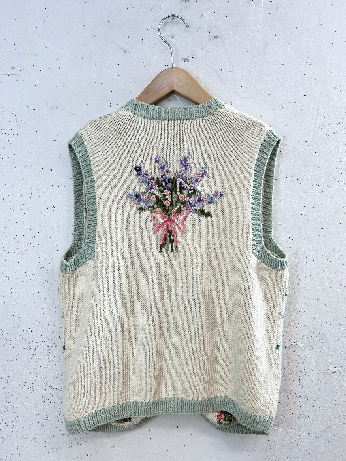 Vintage Knit Vest  [I33853]