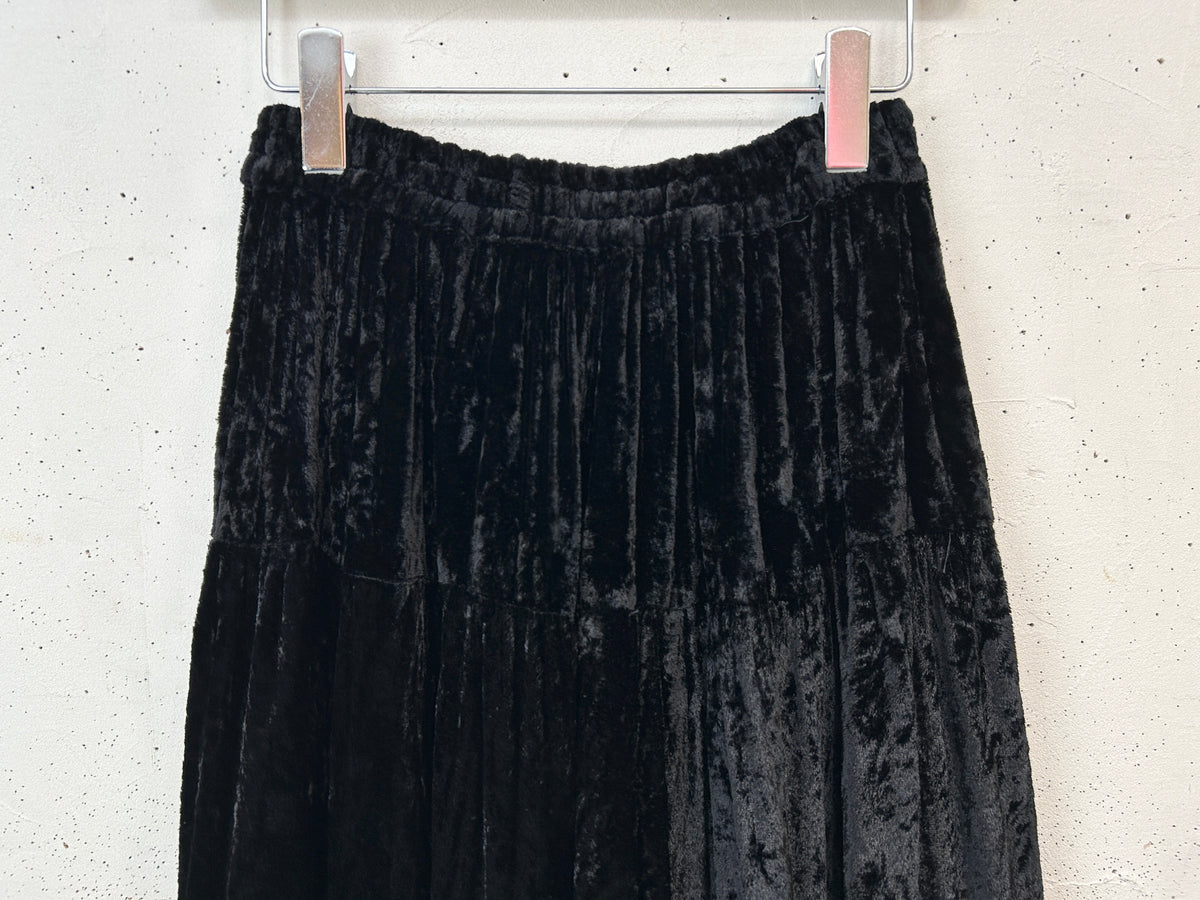 Vintage Velour Skirt  [I33779]