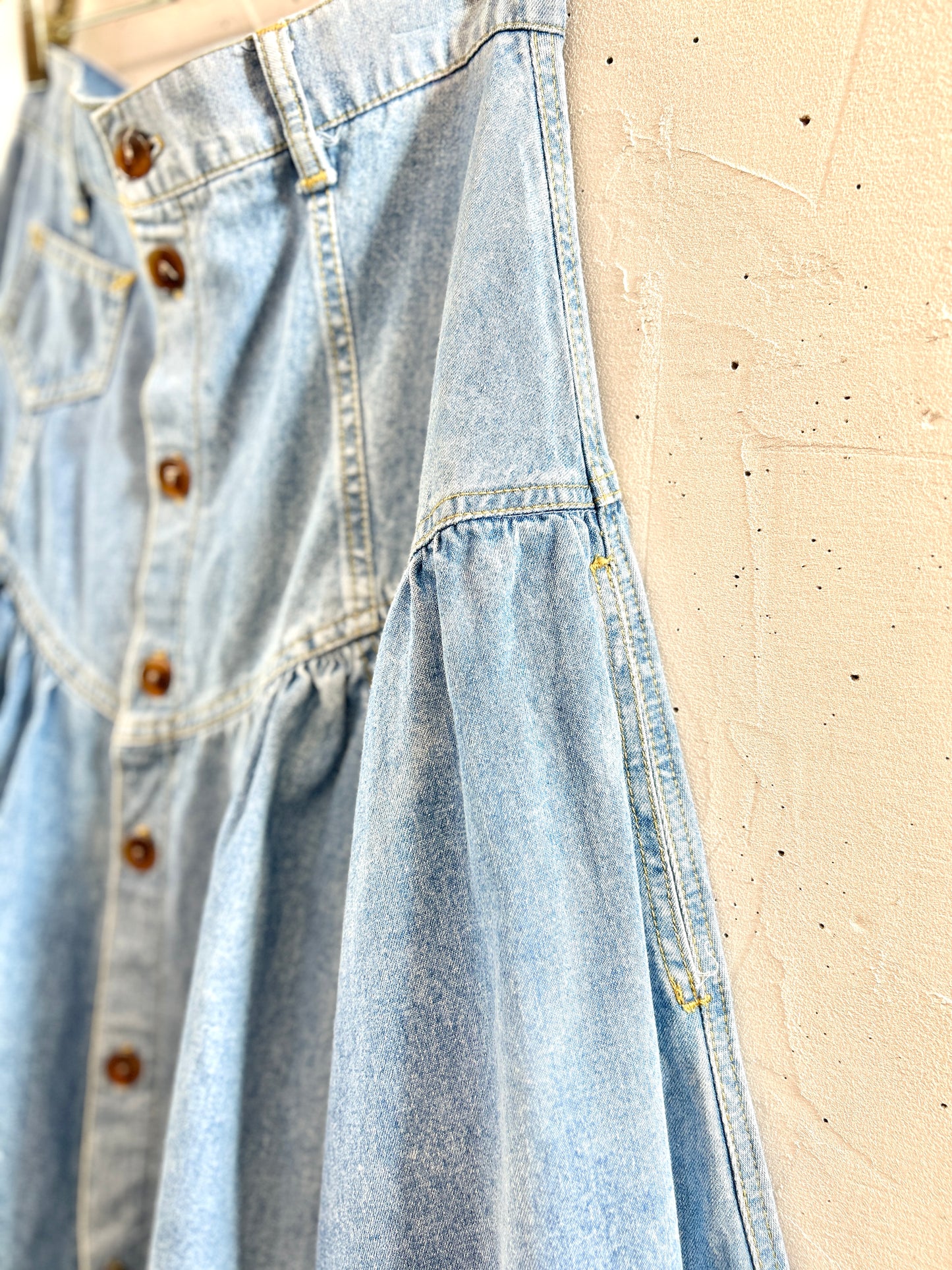 Vintage Denim Skirt MADE IN AUSTRALIA [J30669]