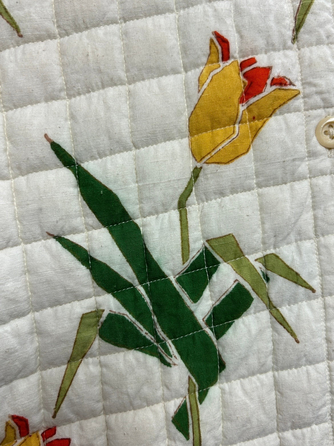 Vintage Quilting Vest [D32155]