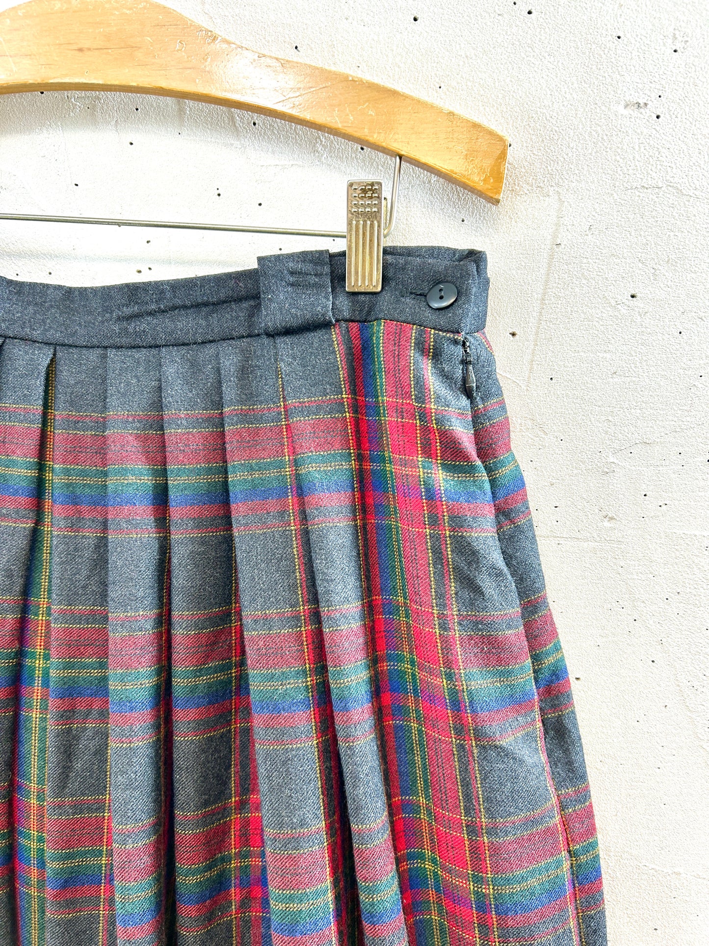 Vintage Check Skirt [L30941]