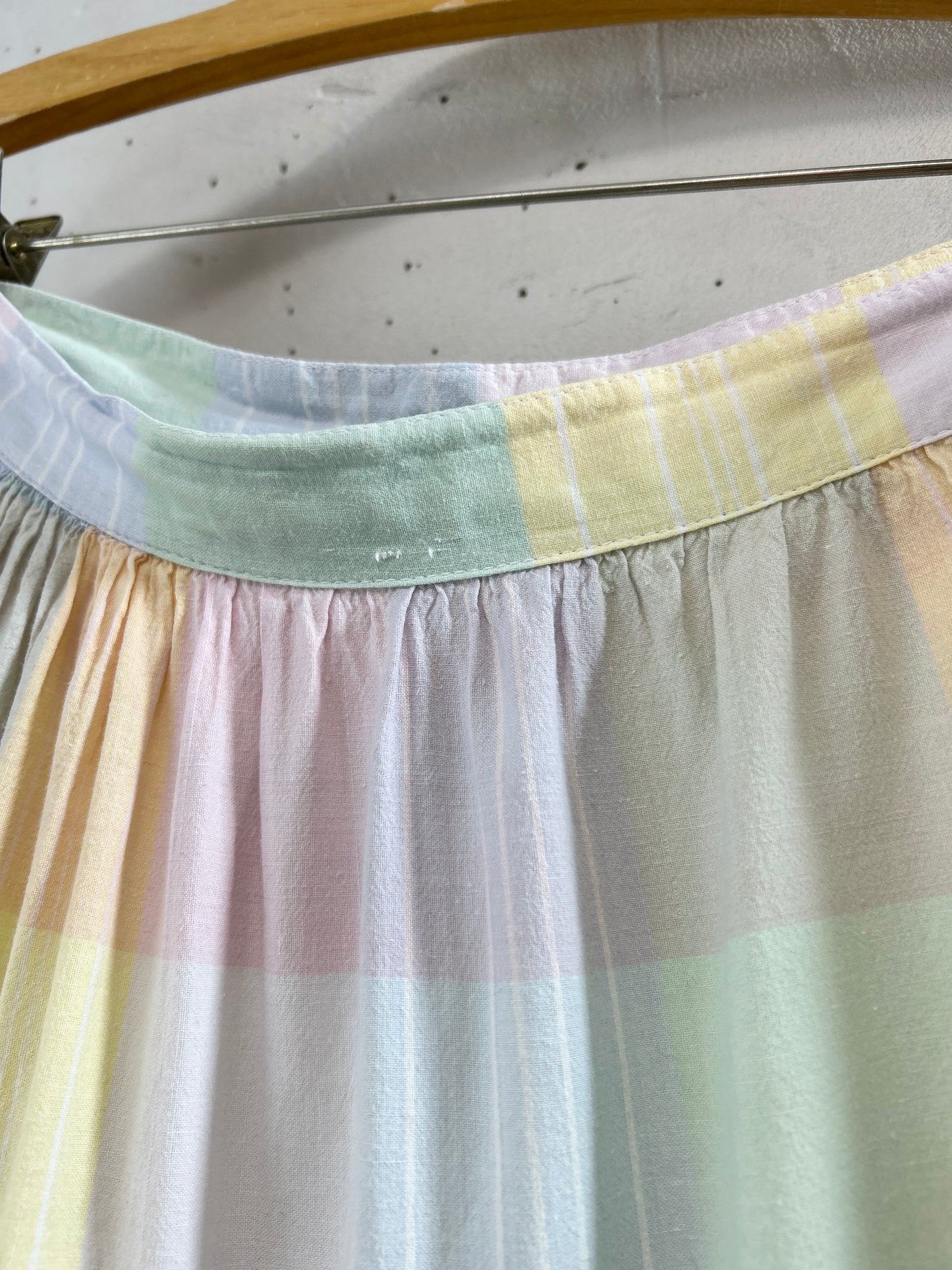 Vintage Check Skirt [B31496]