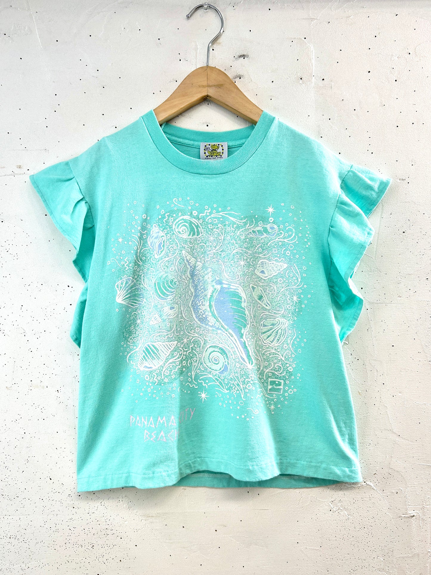 Vintage T Shirt 〜Funny dot CRAZY〜 [E32399]