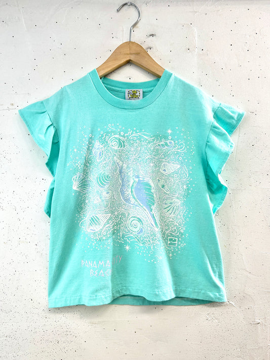 Vintage T Shirt 〜Funny dot CRAZY〜 [E32399]