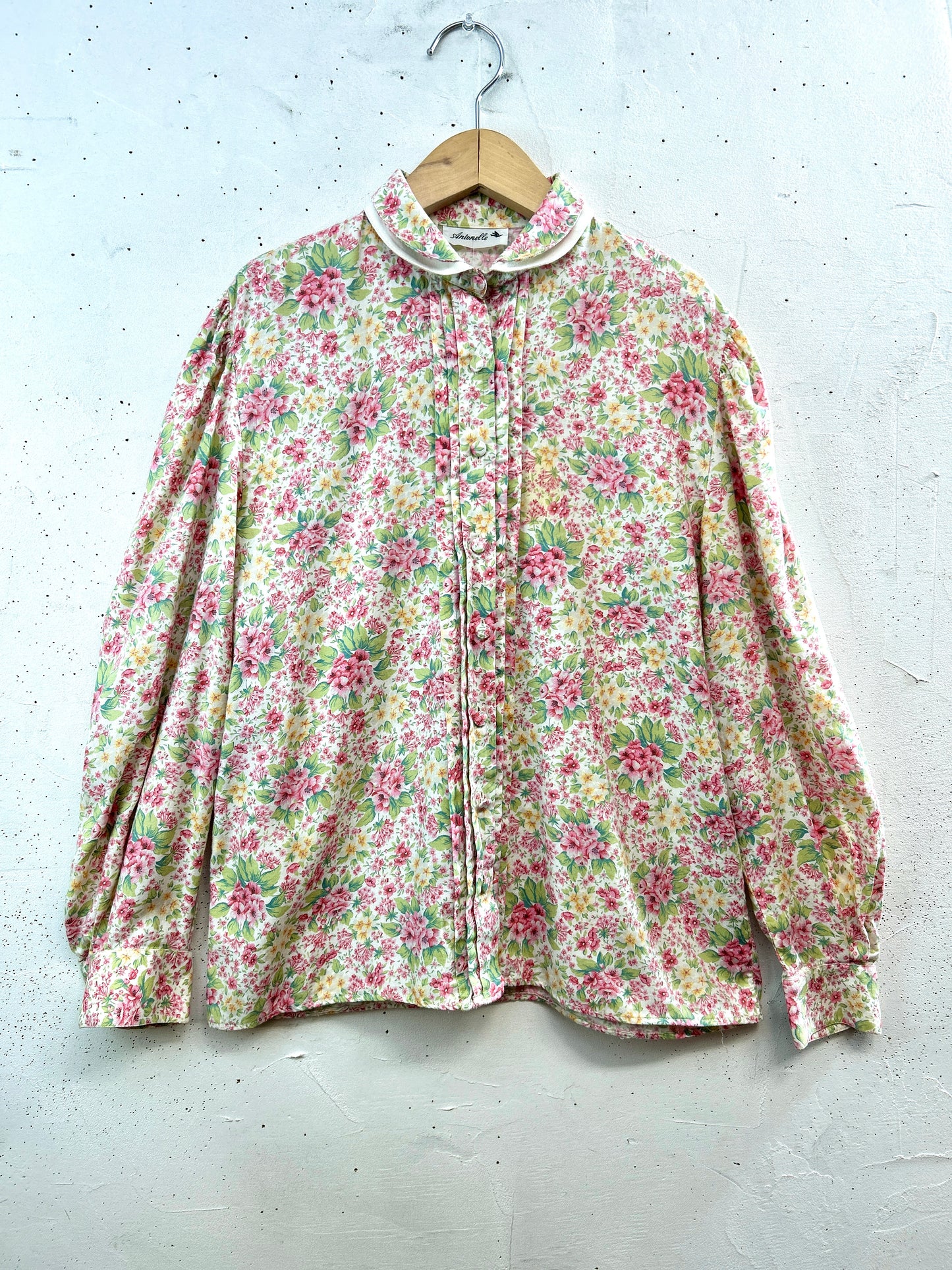 Vintage Flower Blouse [L31138]