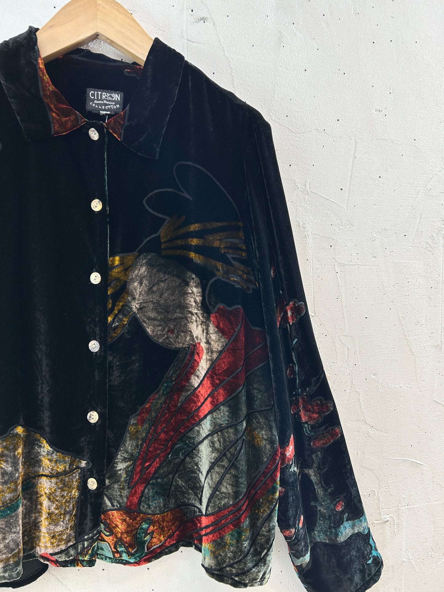 Vintage Velour Shirt [J30501]