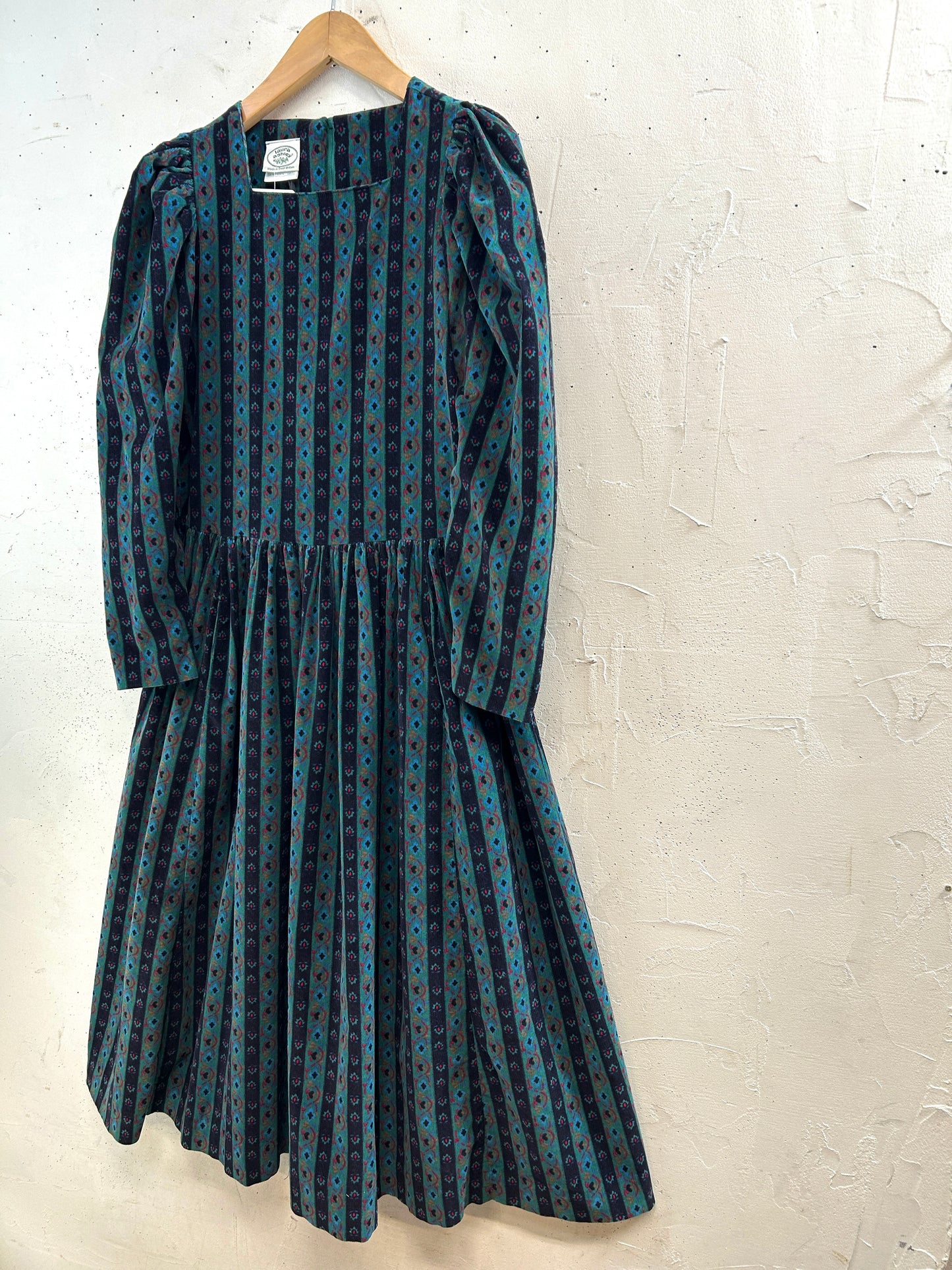 Vintage Dress 〜Laura Ashley〜 Made in Great Britain [L31068]