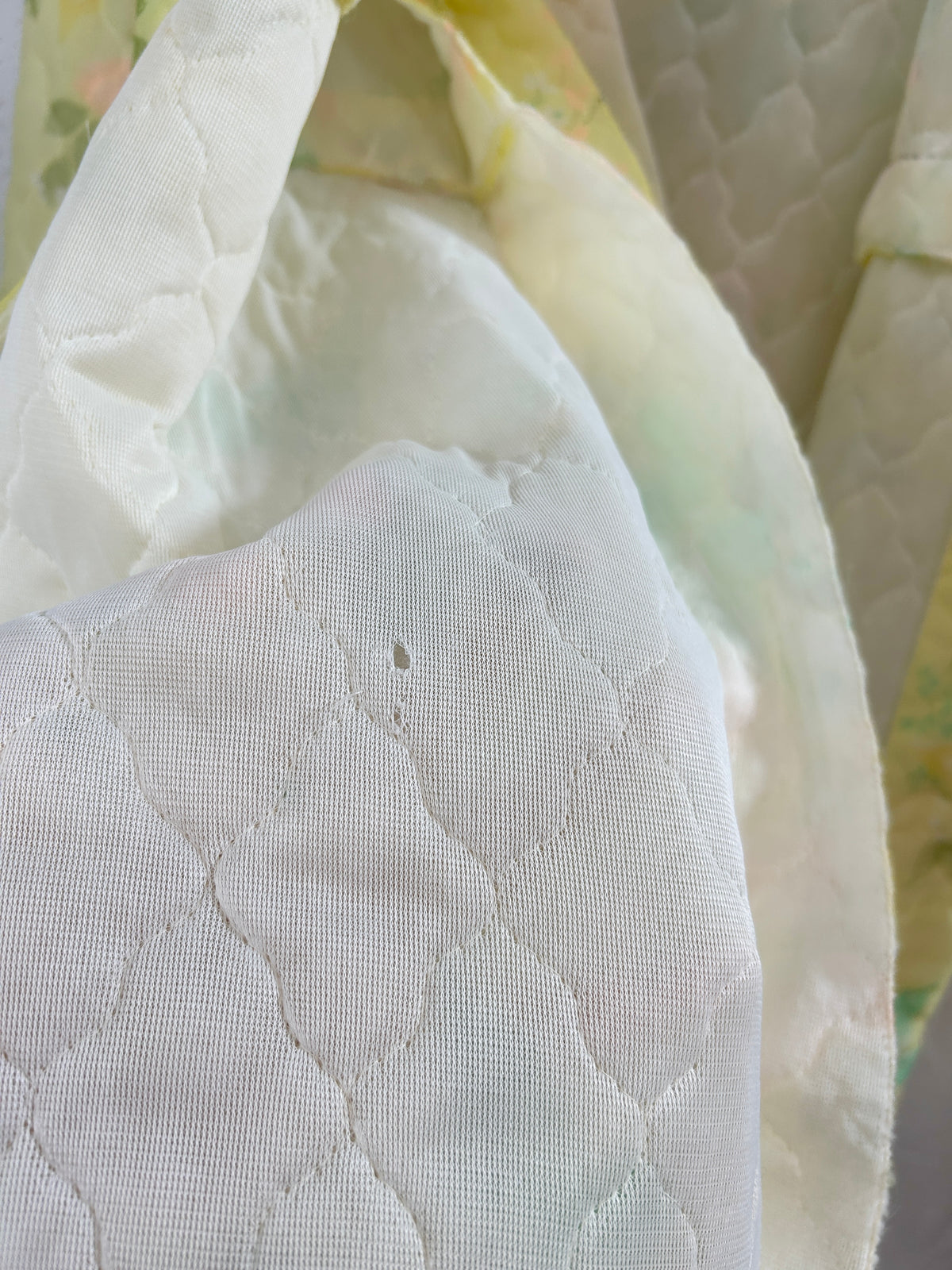 Vintage Quilting Gown Flower & Butterfly [J34080]