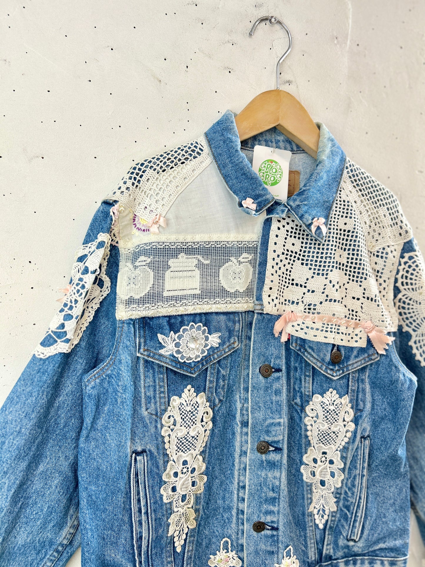 Vintage Custom Denim Jacket 〜Levi’s〜 MADE IN USA  [I30356]