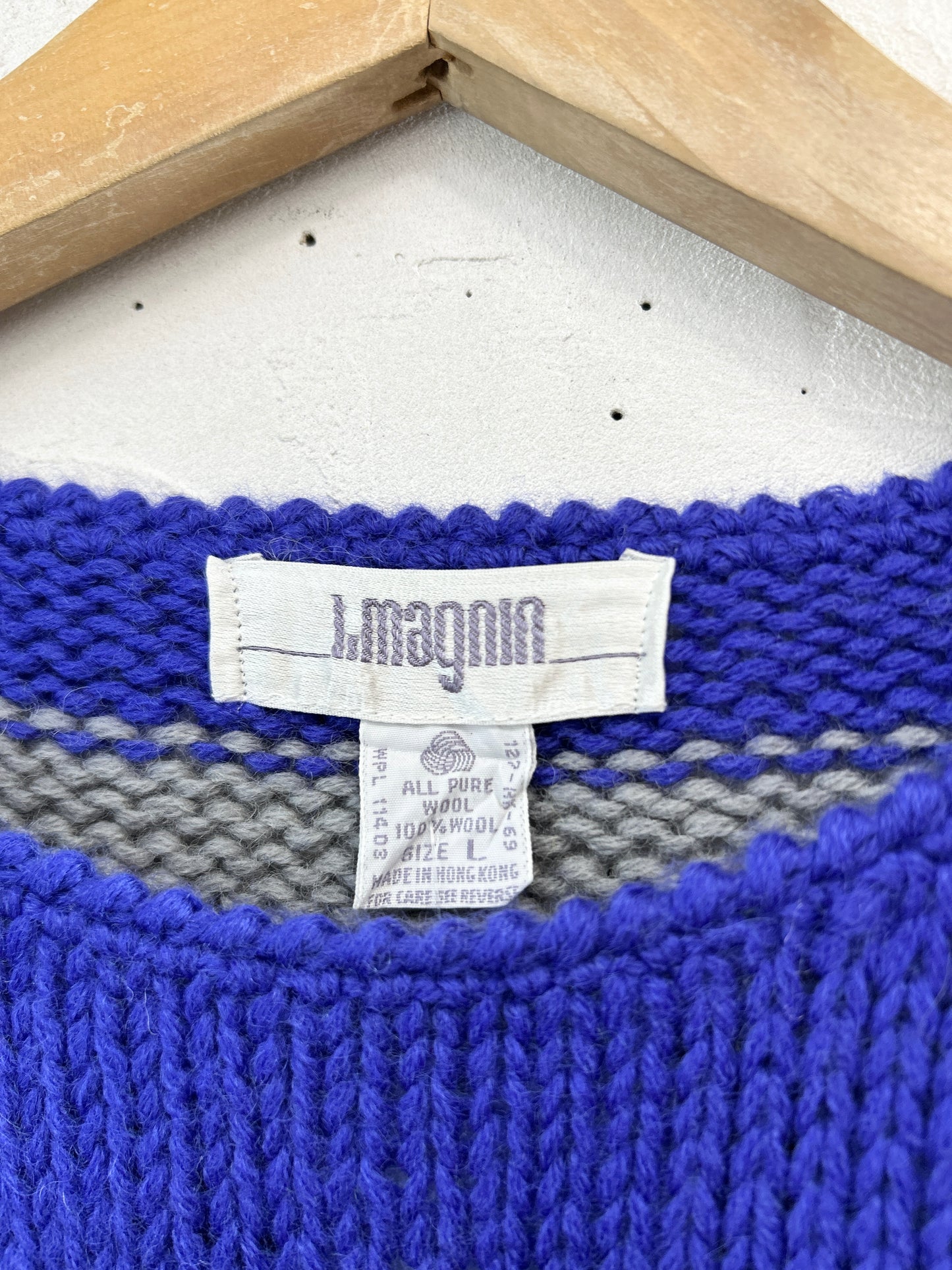 Vintage Hand Knit Sweater [A31326]