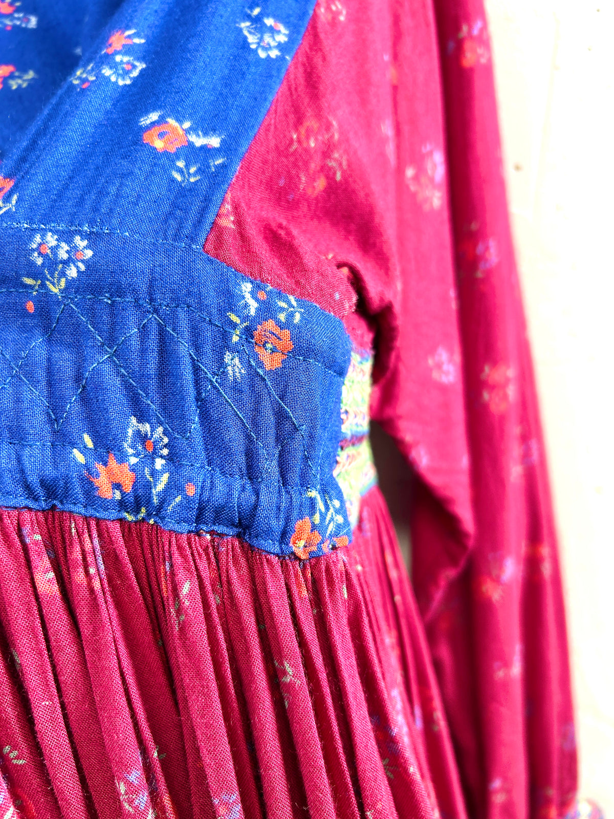 ’70s Vintage Afghanistan Dress [I33920]
