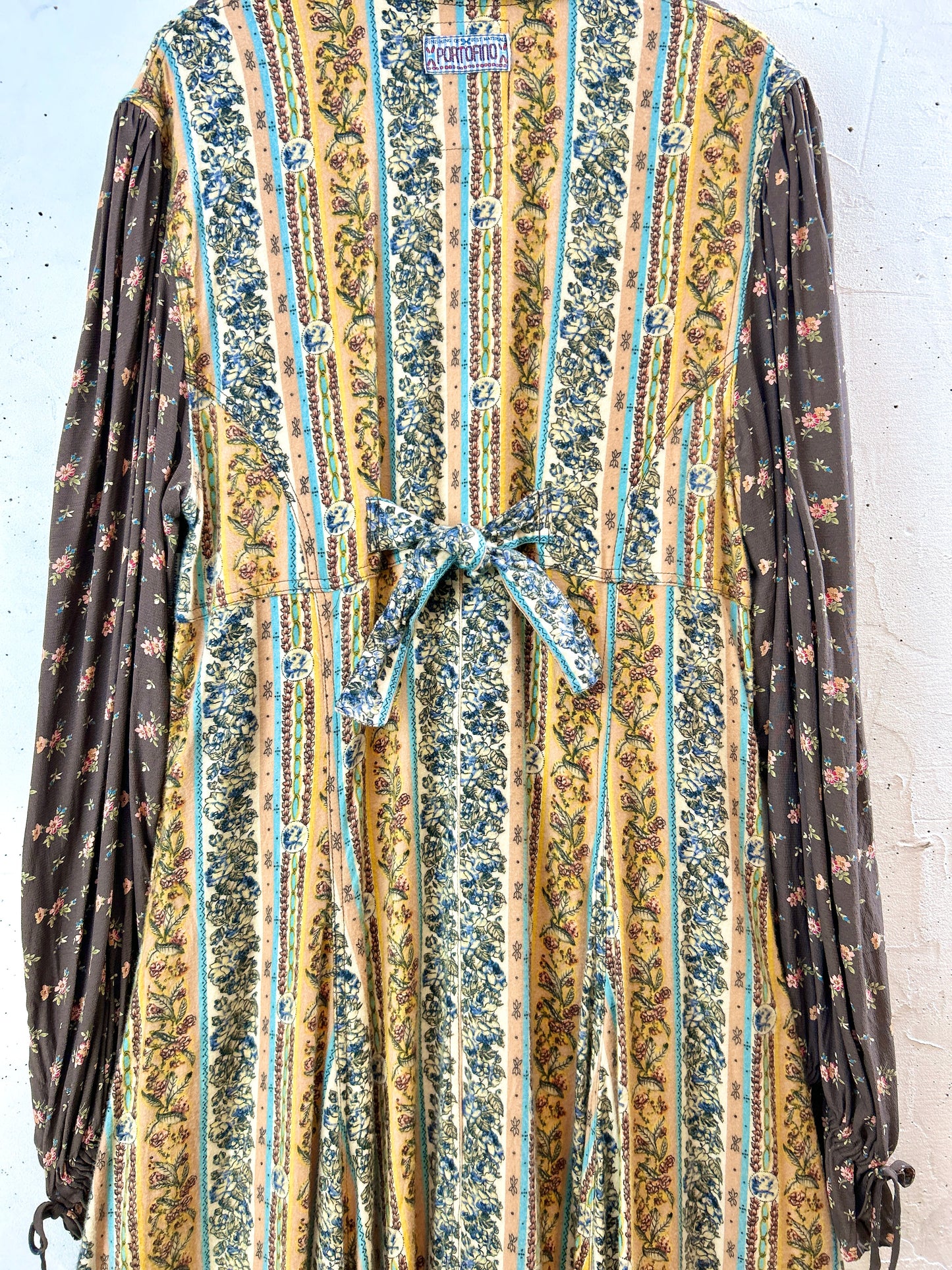 Vintage Viscose Dress 〜PORTOFINO〜[I30236]