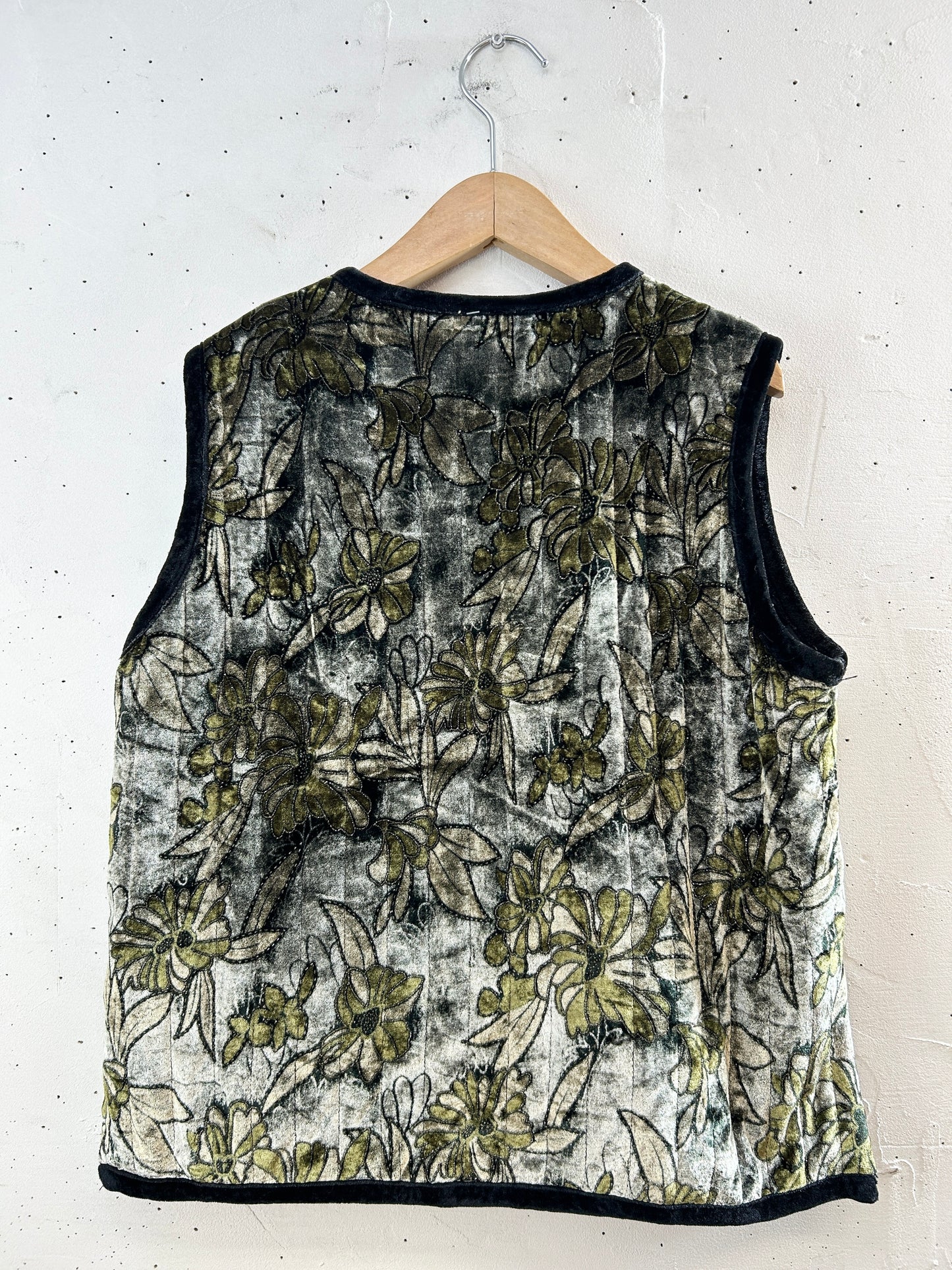 Vintage Velours Vest [I30126]