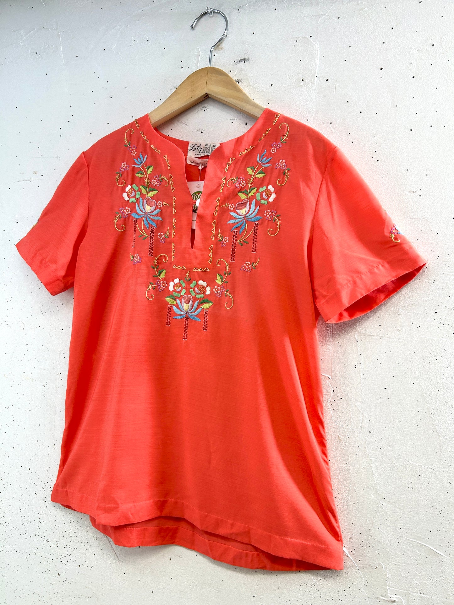 Vintage Embroidery Tunic [D32170]